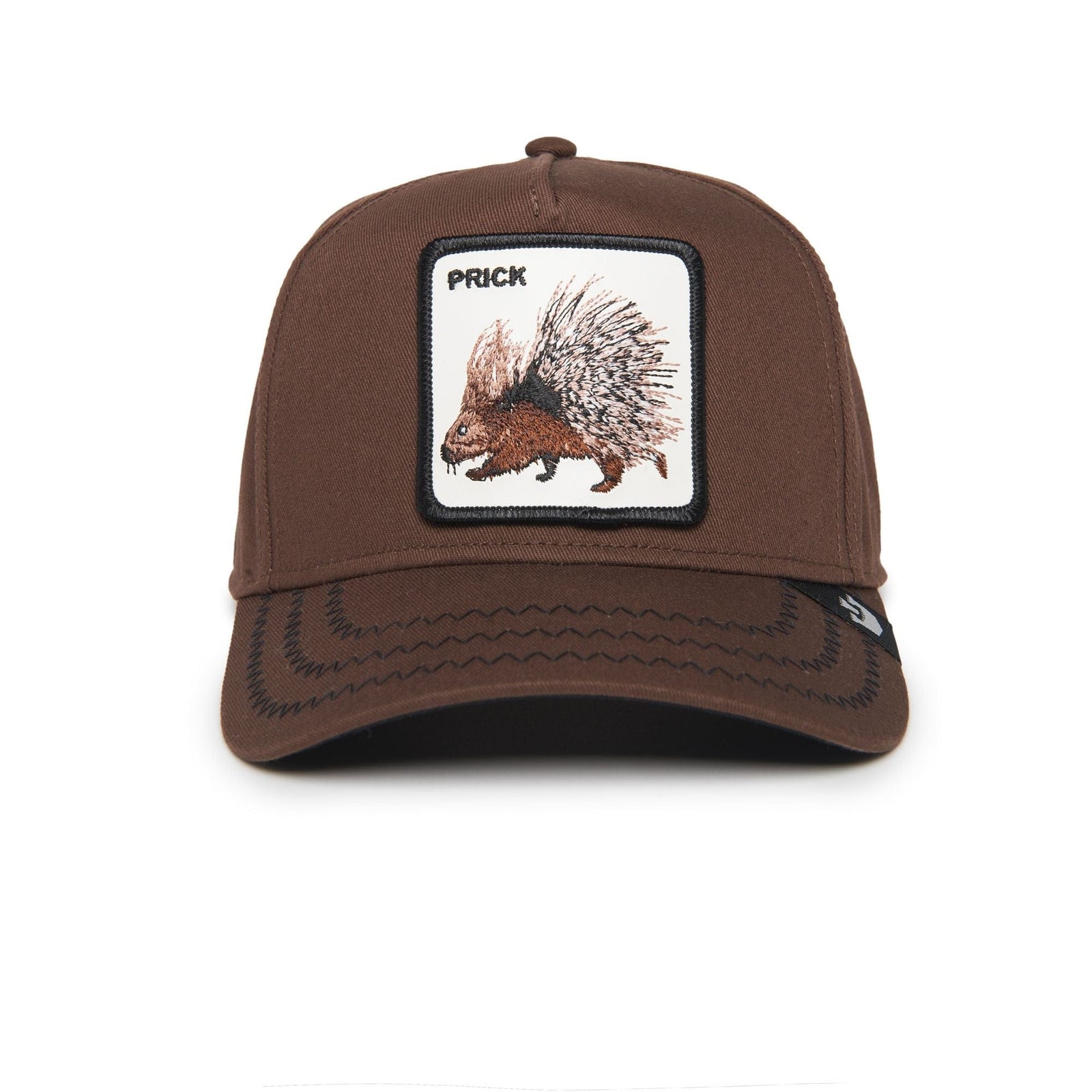 Goorin Dark Brown Goorin Porcupine 100 Trucker Hat