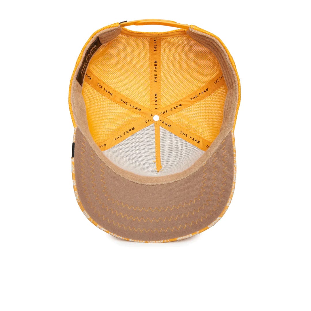 Goorin Yellow Goorin Spray Paint Arch Trucker Hat