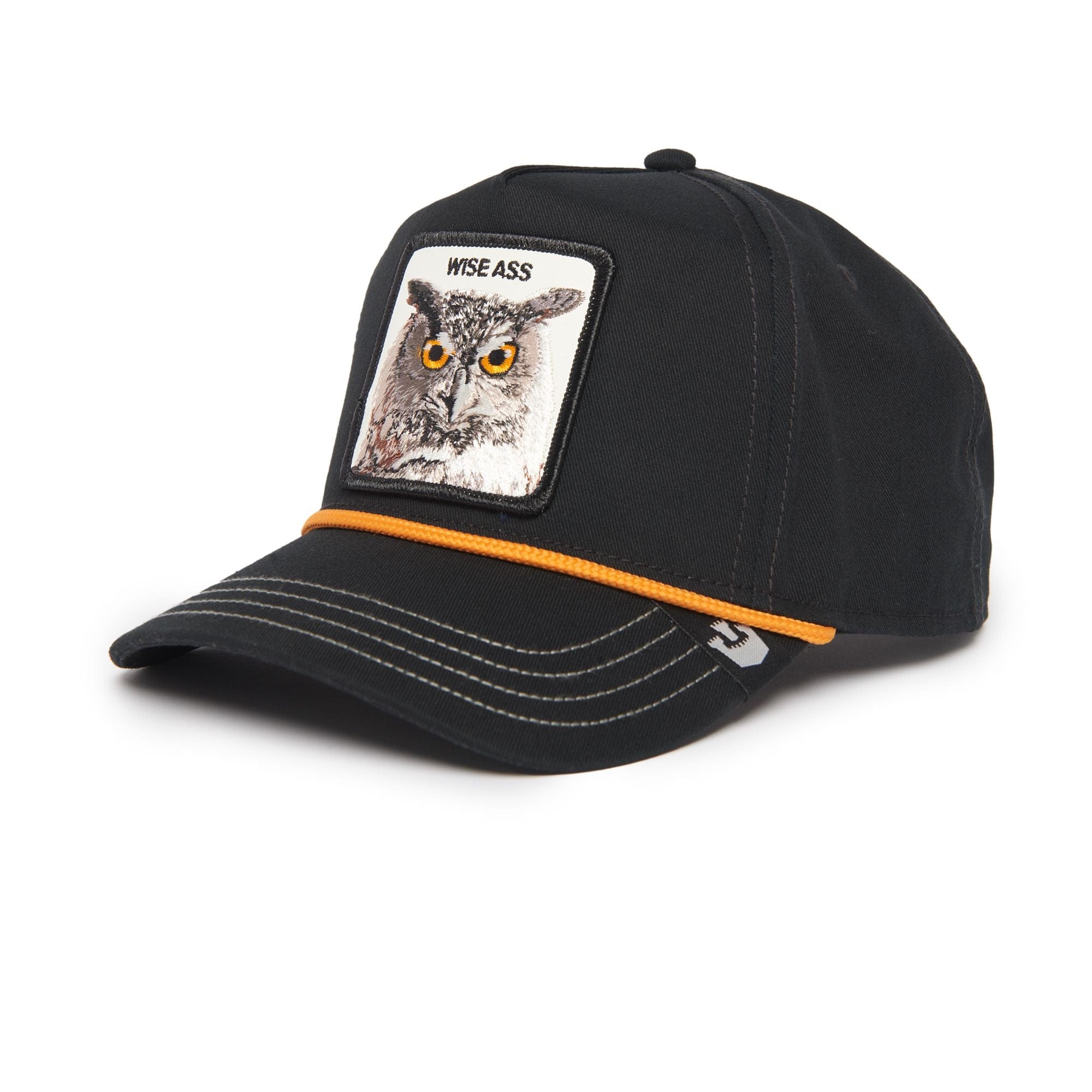 Goorin Black Goorin Wise Owl 100 Trucker Hat