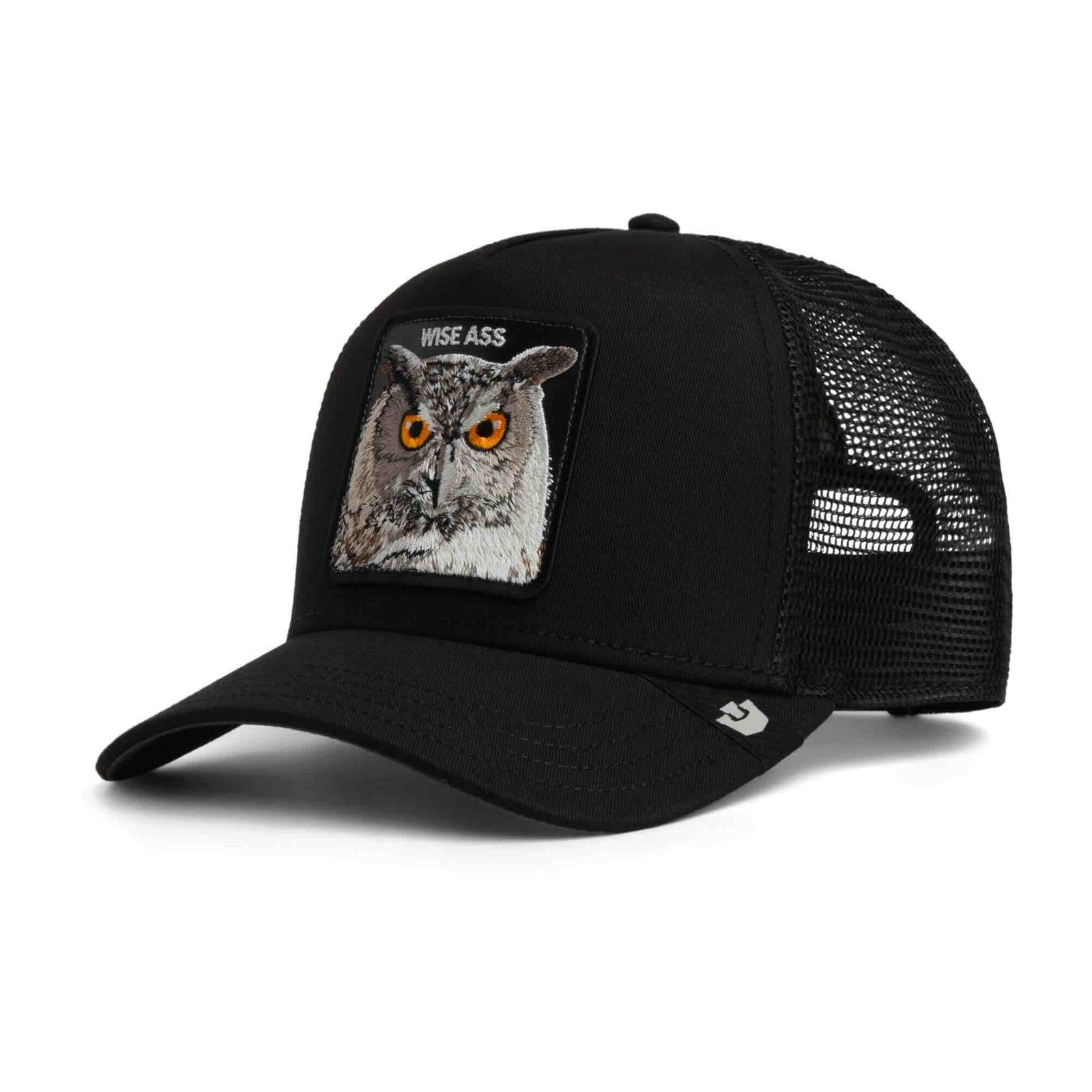 Goorin Wise Ass Black Trucker Hat