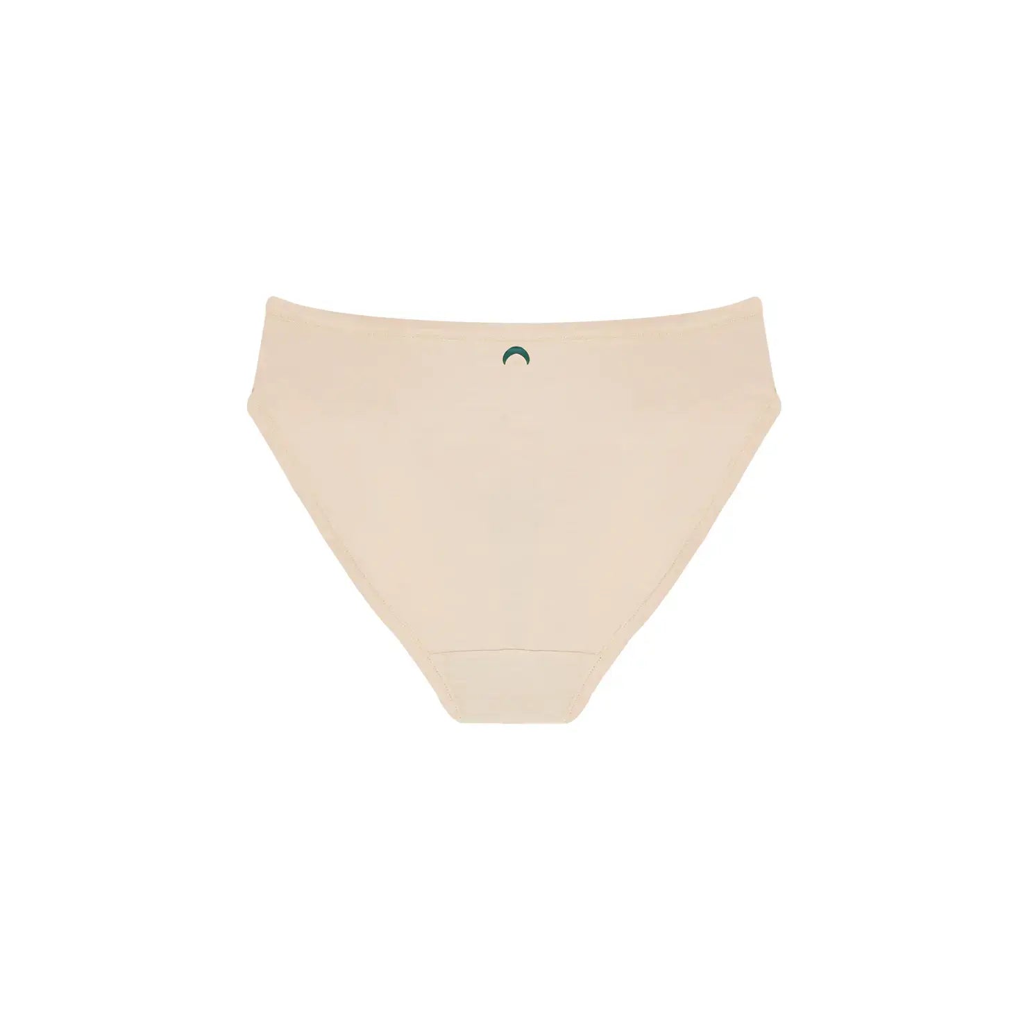 HuHa Bikini Mineral Undies in beige, crafted from sustainable TENCEL™ fibers for comfort and freshness.