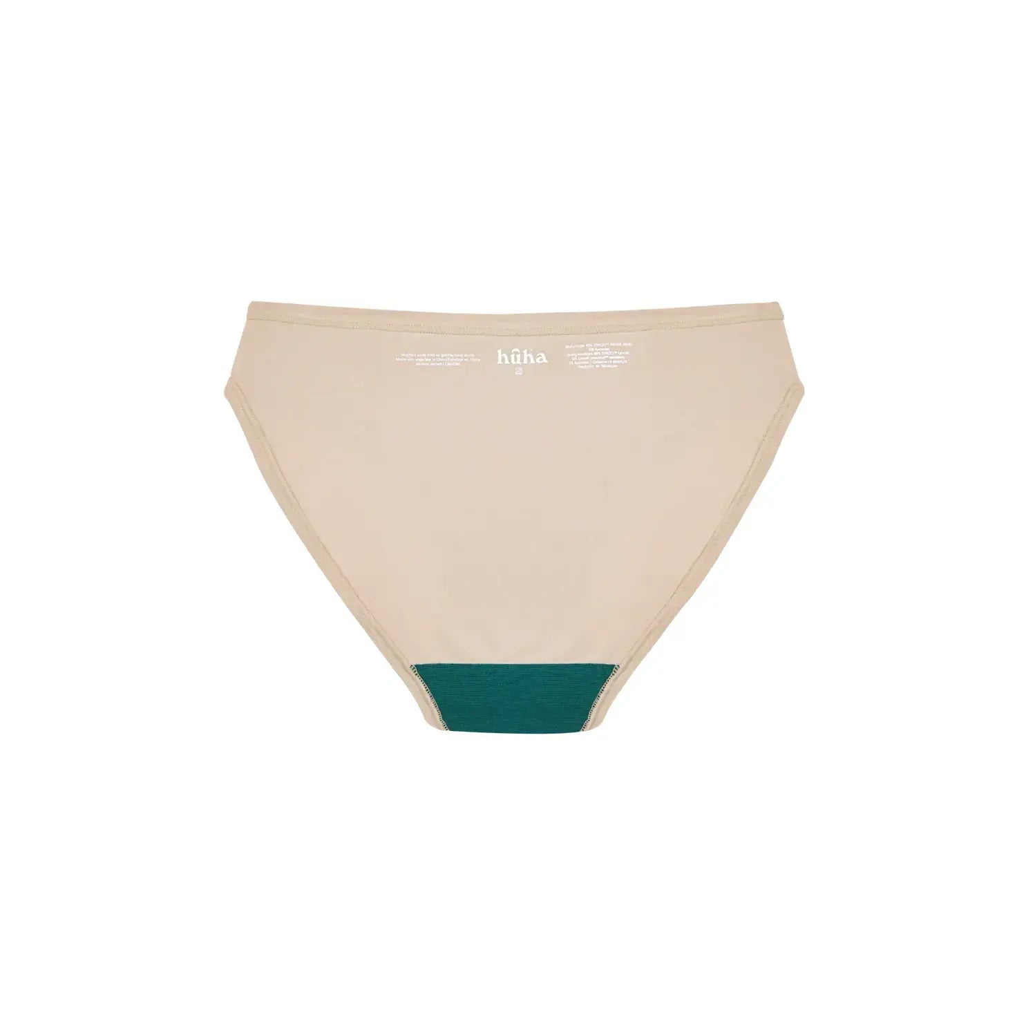 HuHa Bikini Mineral Undies in beige, made from sustainable TENCEL™ Lyocell for ultimate comfort and freshness.