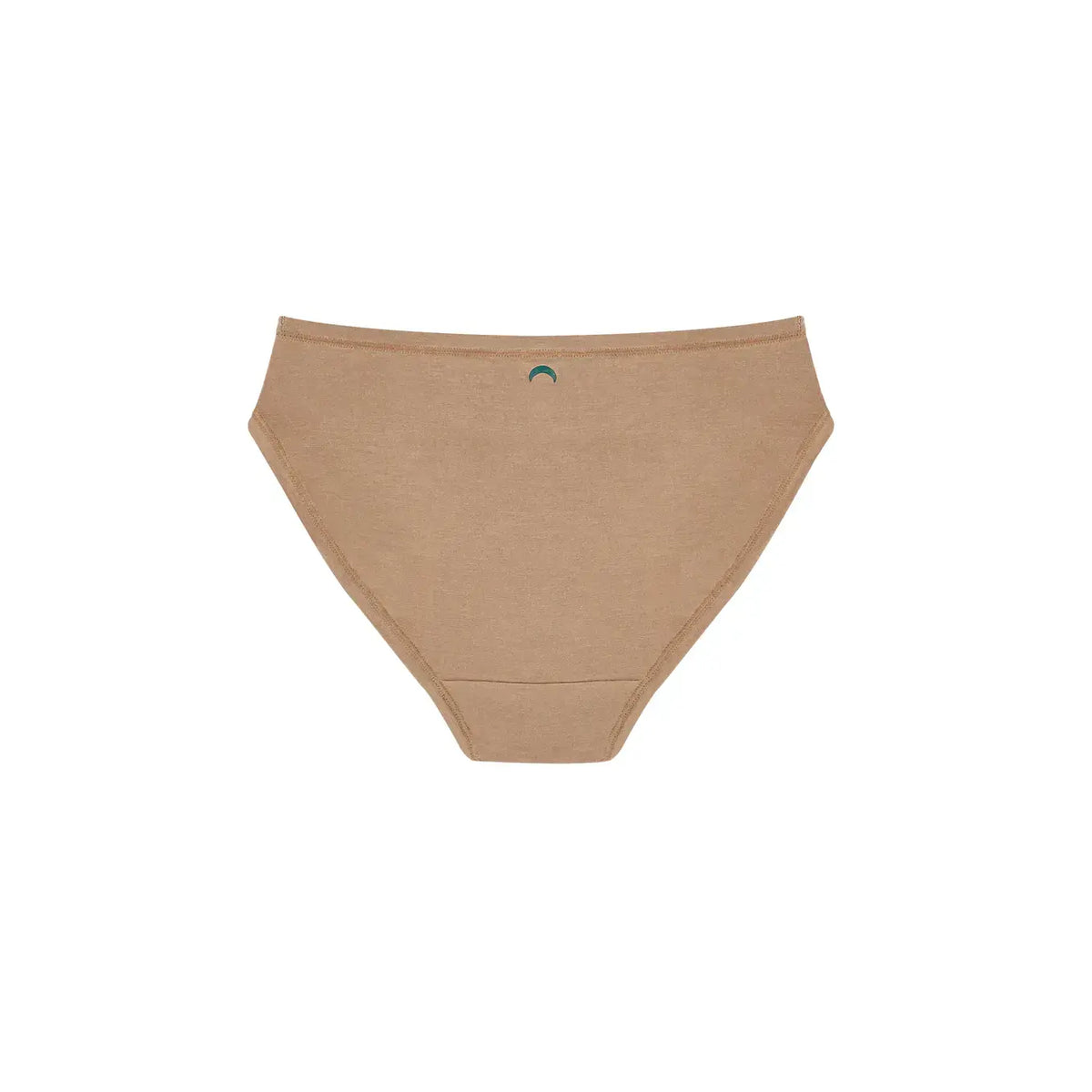 HuHa Bikini Mineral Undies in tan, made from sustainable TENCEL™ fibers, ensuring comfort and freshness all day.