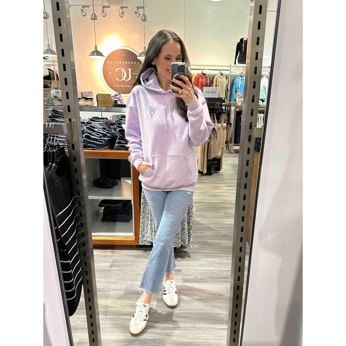 Keep Going Embroidered Hoodie