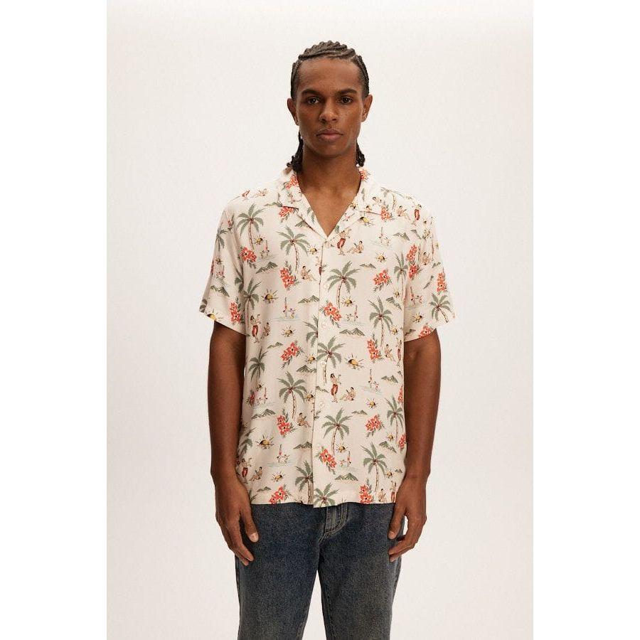 Kuwalla | Tee Hawaiian AOP / S Kuwalla Boxy Beach Shirt SS Shirt