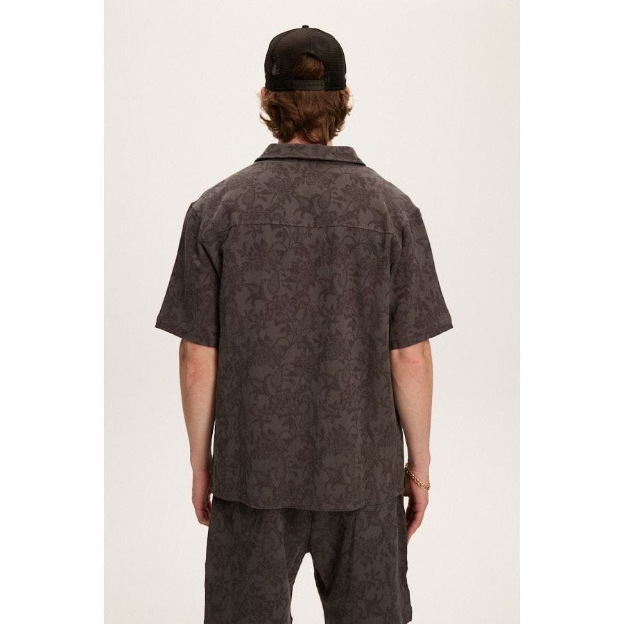 Kuwalla | Tee Kuwalla Jacquard Linen SS Shirt