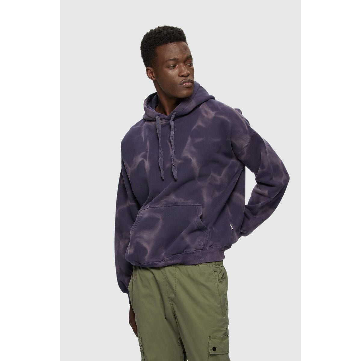 Kuwalla Marble Dyed Hoodie Underground Clothing