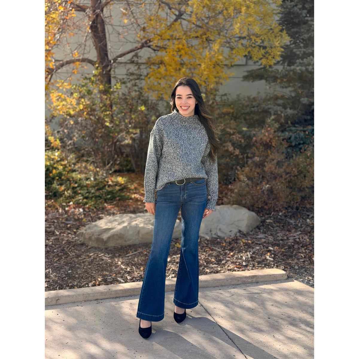 Lucretia Funnel Neck Sweater