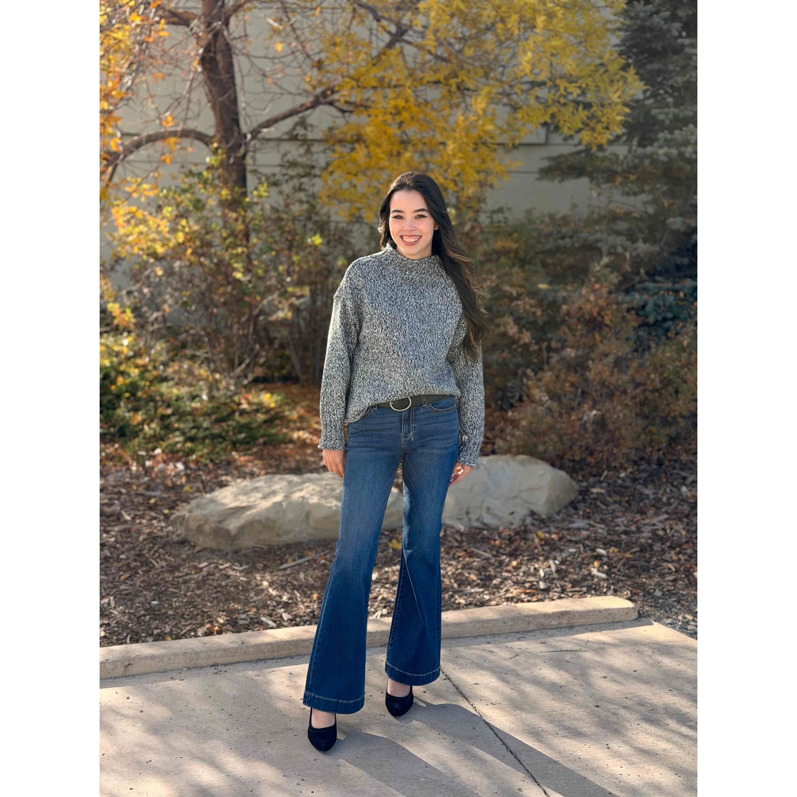 Lucretia Funnel Neck Sweater