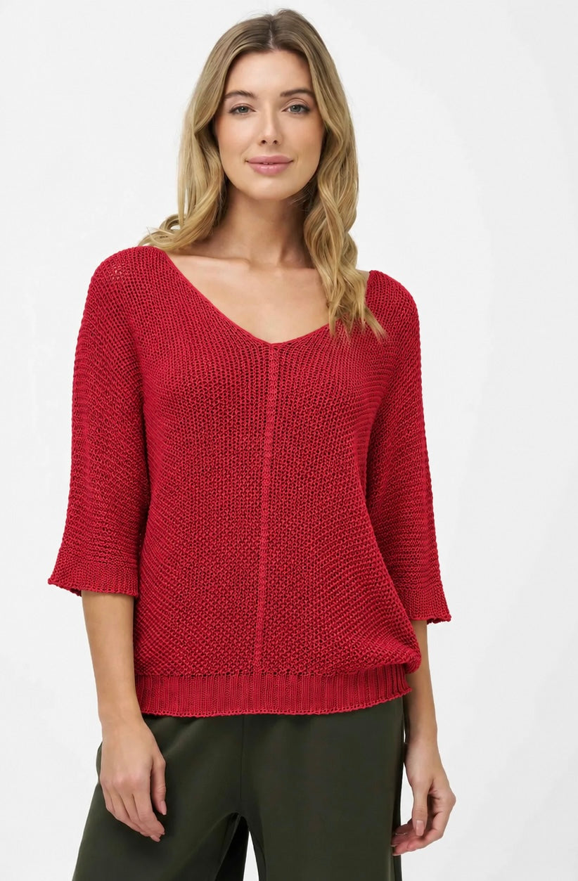M Made in Italy V Neck Sweater