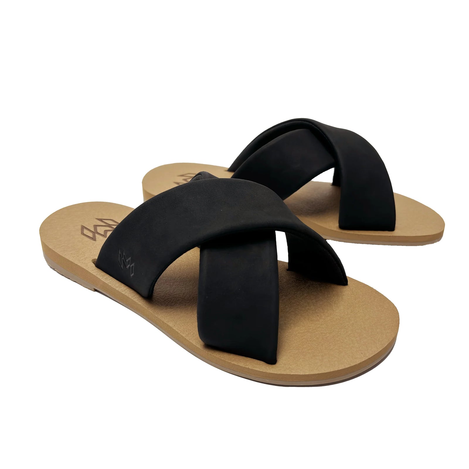 Comfortable Malvados Ellie Cross sandals with padded straps and memory foam footbed for ultimate support.