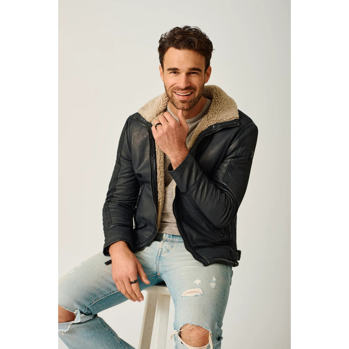 Mauritius Anchorage UF Leather Jacket