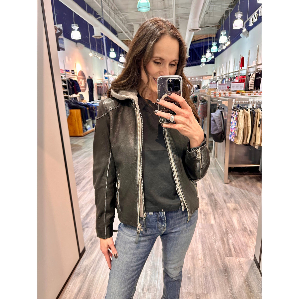 Mauritius Mauritius Finja RF Leather Jacket