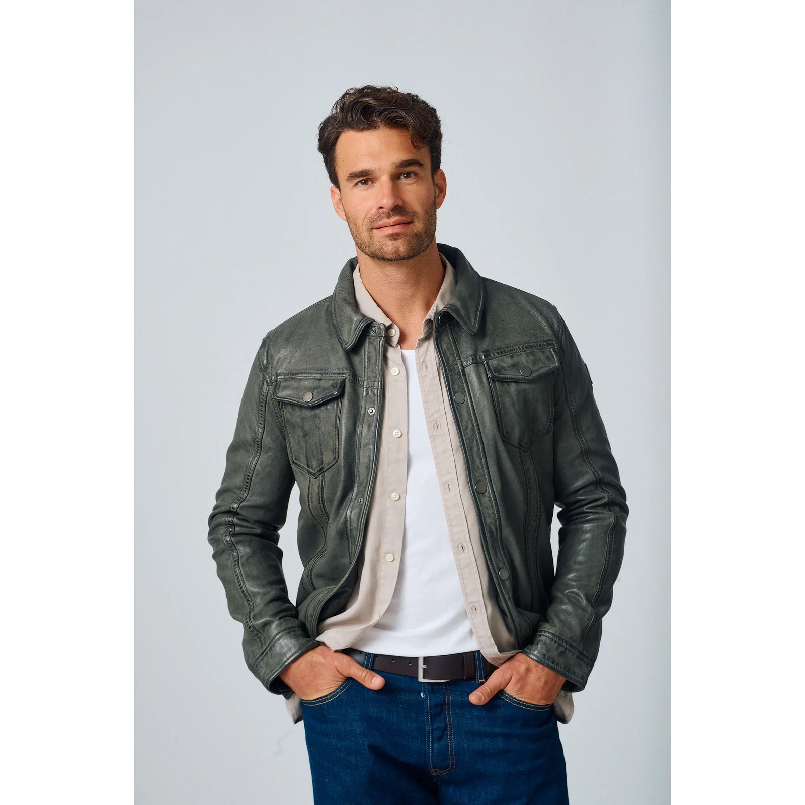 Mauritius Sedro UF Nubuck Leather Jacket