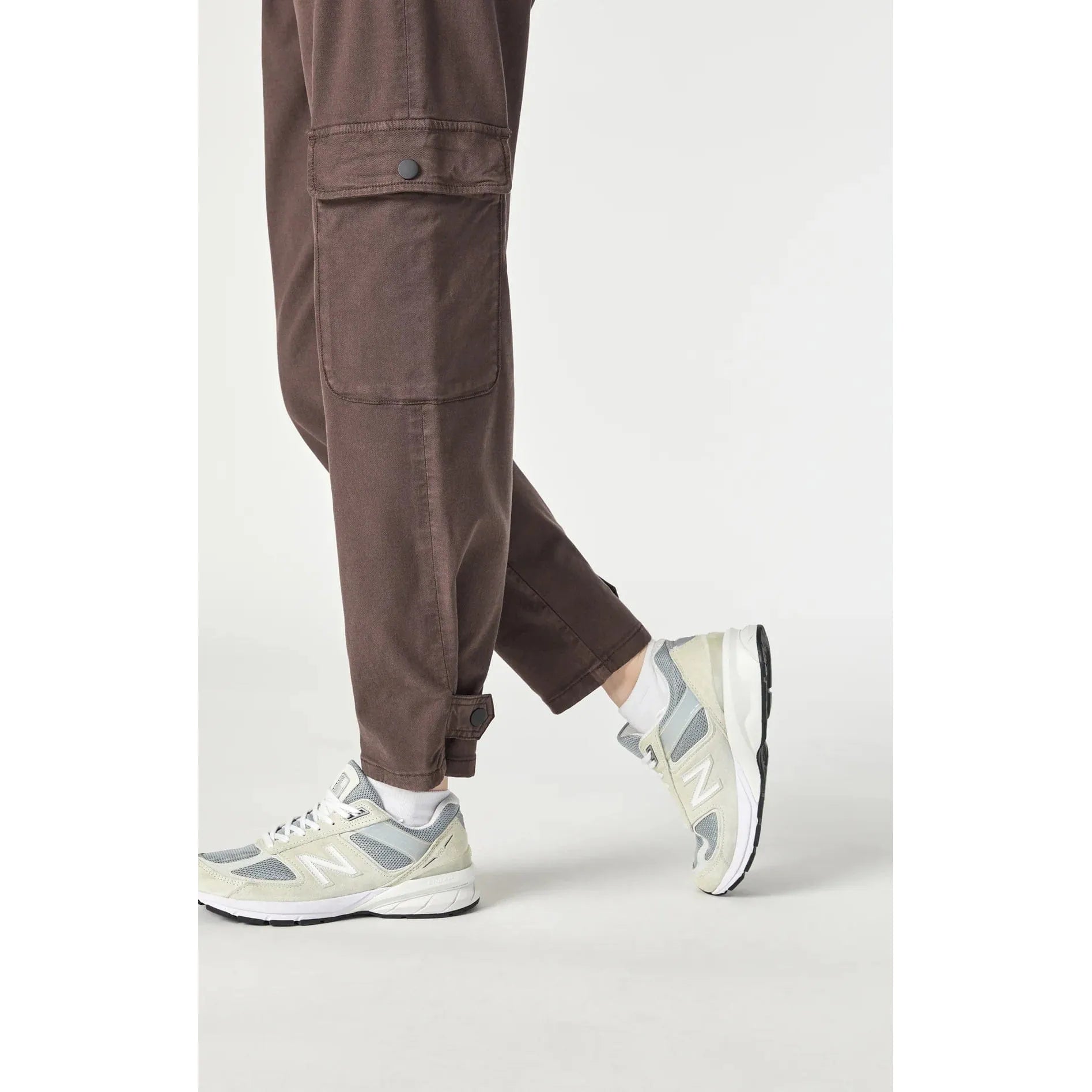 Mavi Elsie Cargo Pant Java in Luxe Twill Underground Clothing
