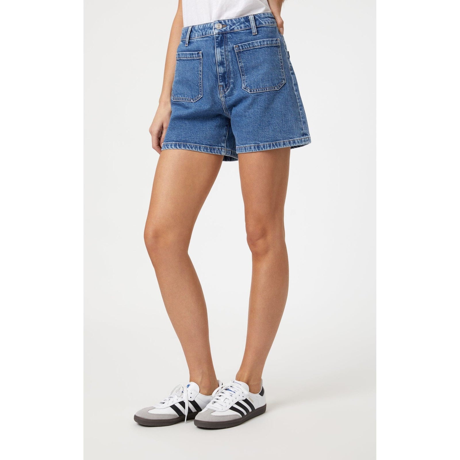 Mavi Jeans Mid Blue / 25 Mavi Erin Shorts
