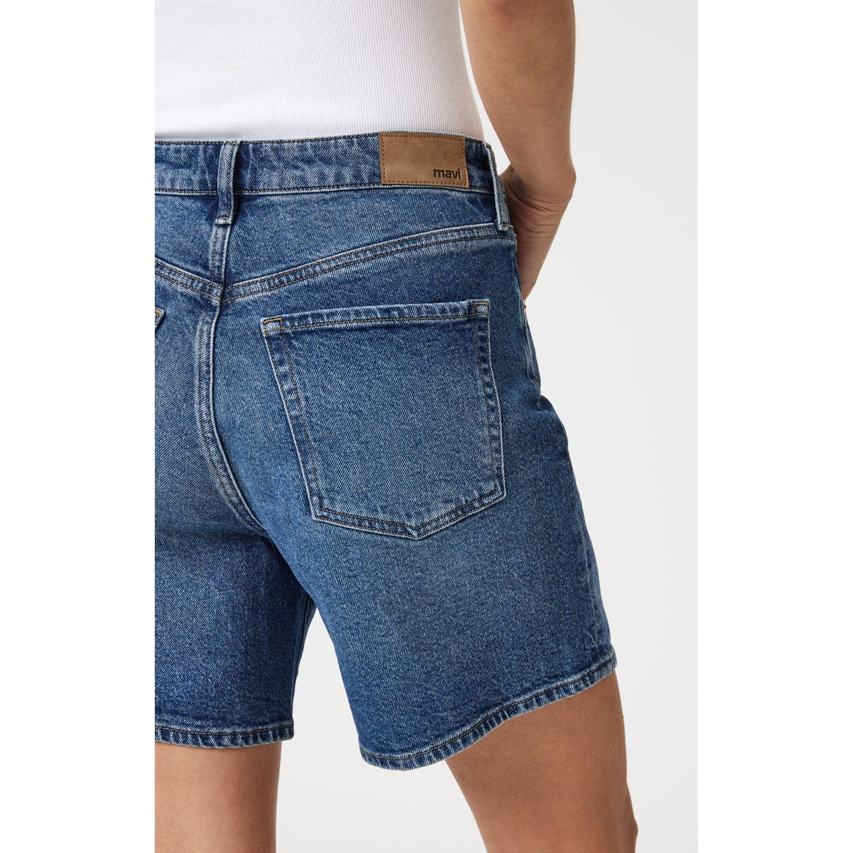 Mavi Jeans Mavi Heidi Long Dark 90's Shorts