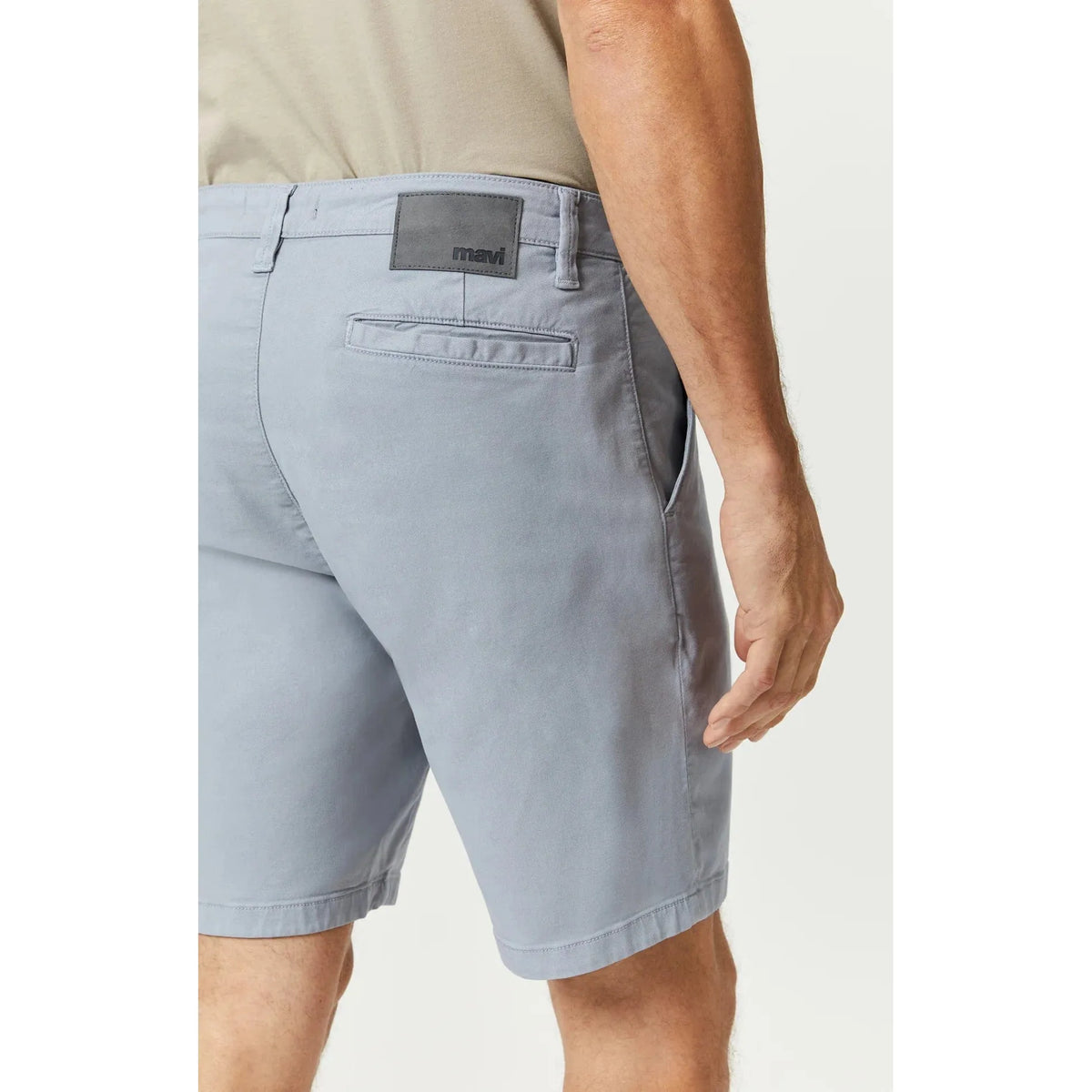 Mavi Jeans Mavi Jacob Crop 9" Inseam Pearl Blue Twill Shorts