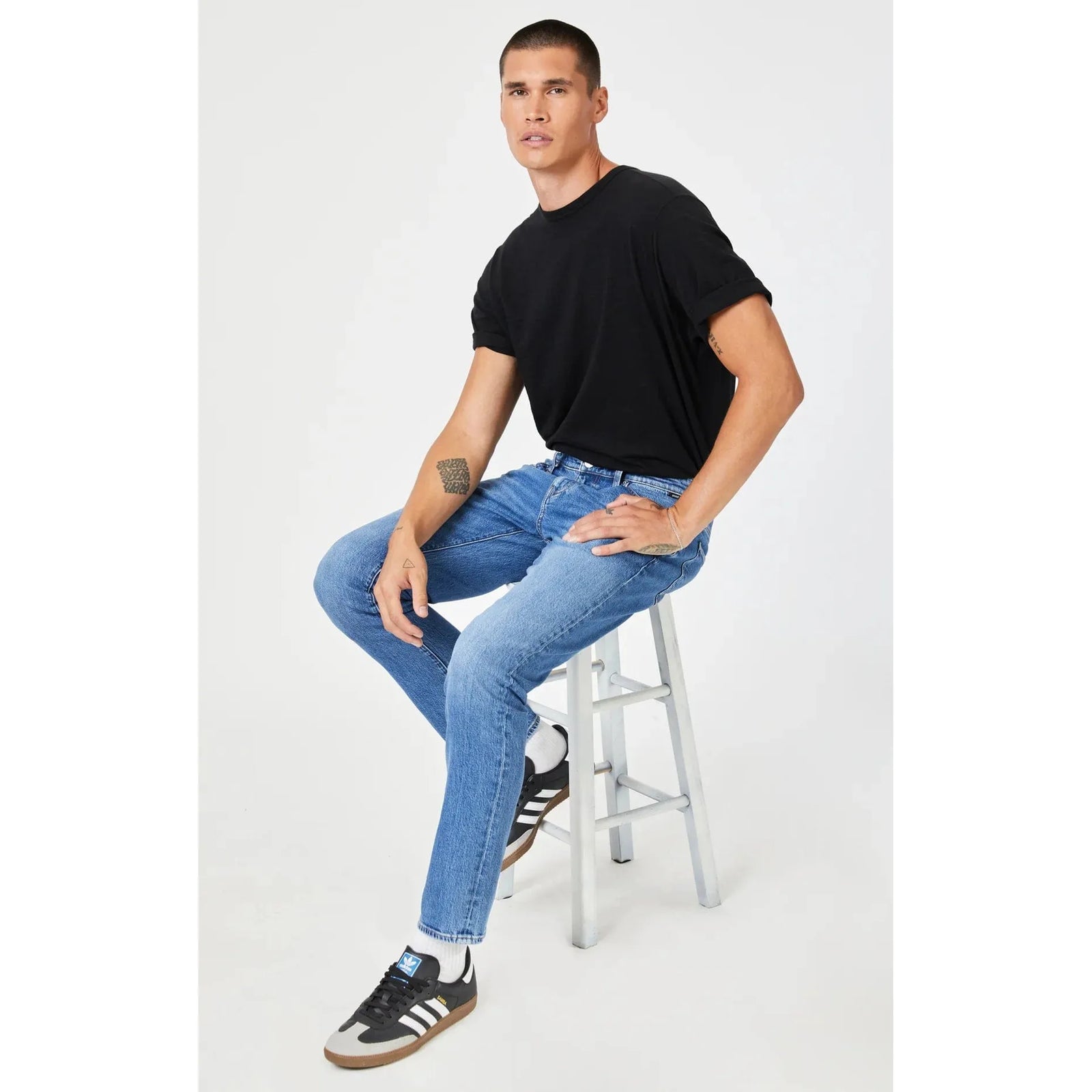 Mavi Jeans Mavi Jake Dark Recycled Blue Denim