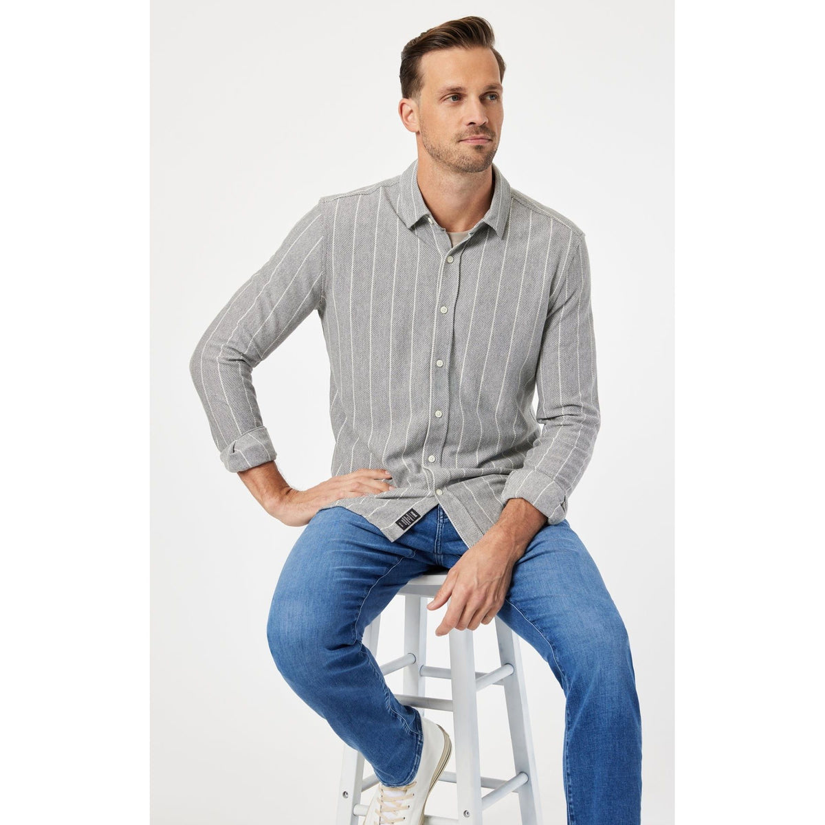 Mavi Jeans Mavi Marcus Dark Blue Feather Blue Jeans