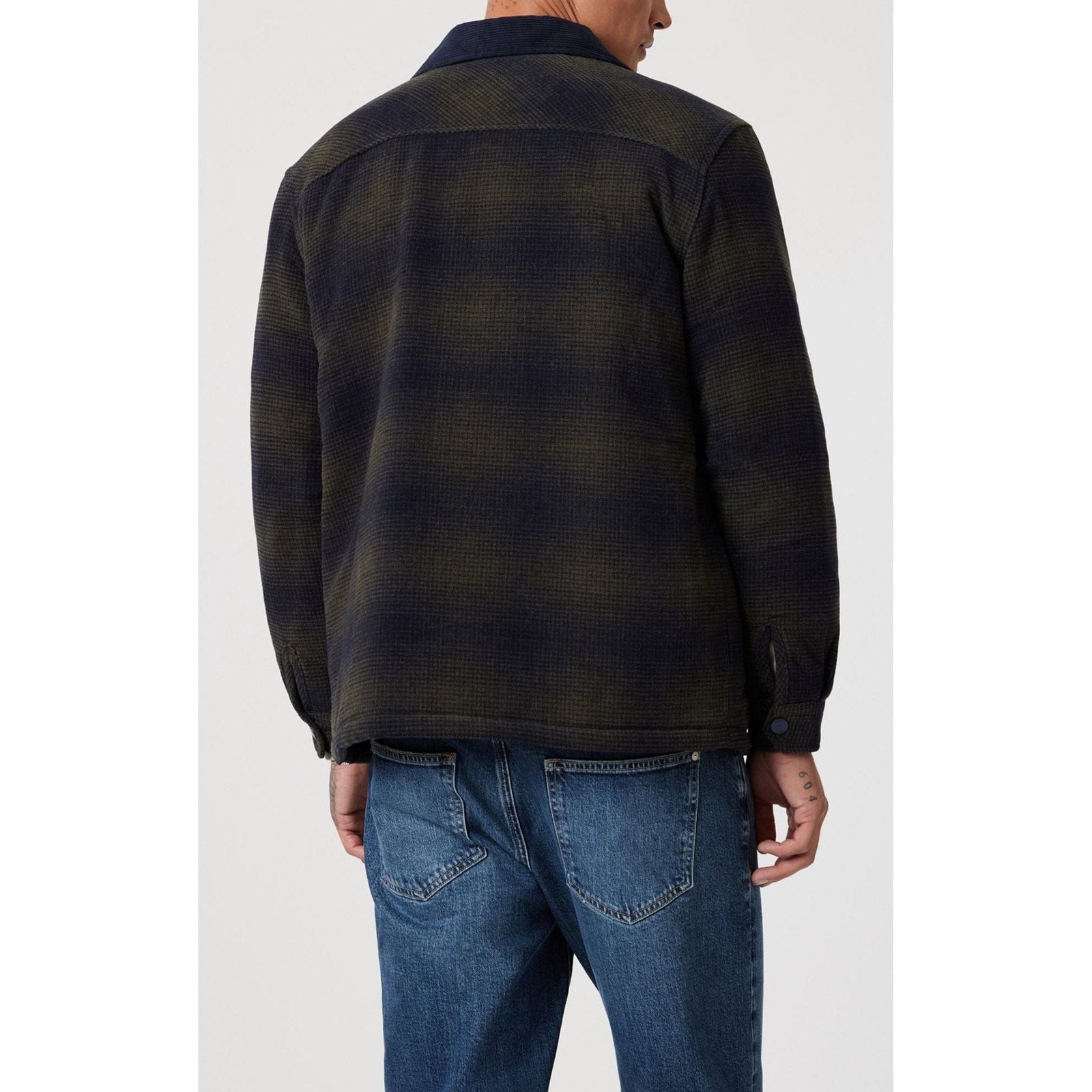 Mavi Jeans Mavi Plaid Shacket Khaki