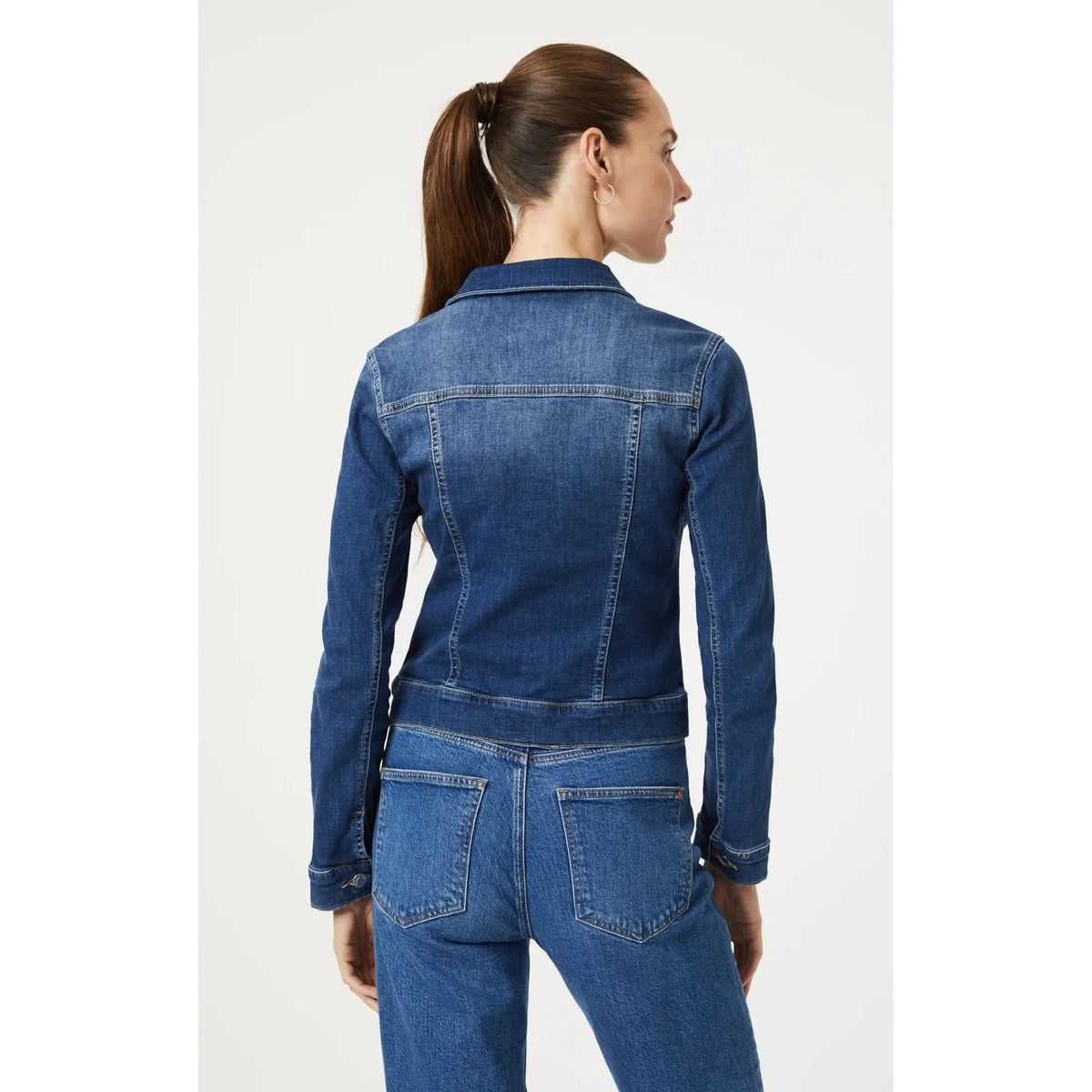 Mavi Jeans Mavi Samantha Mid Brushed Feather Blue Jacket