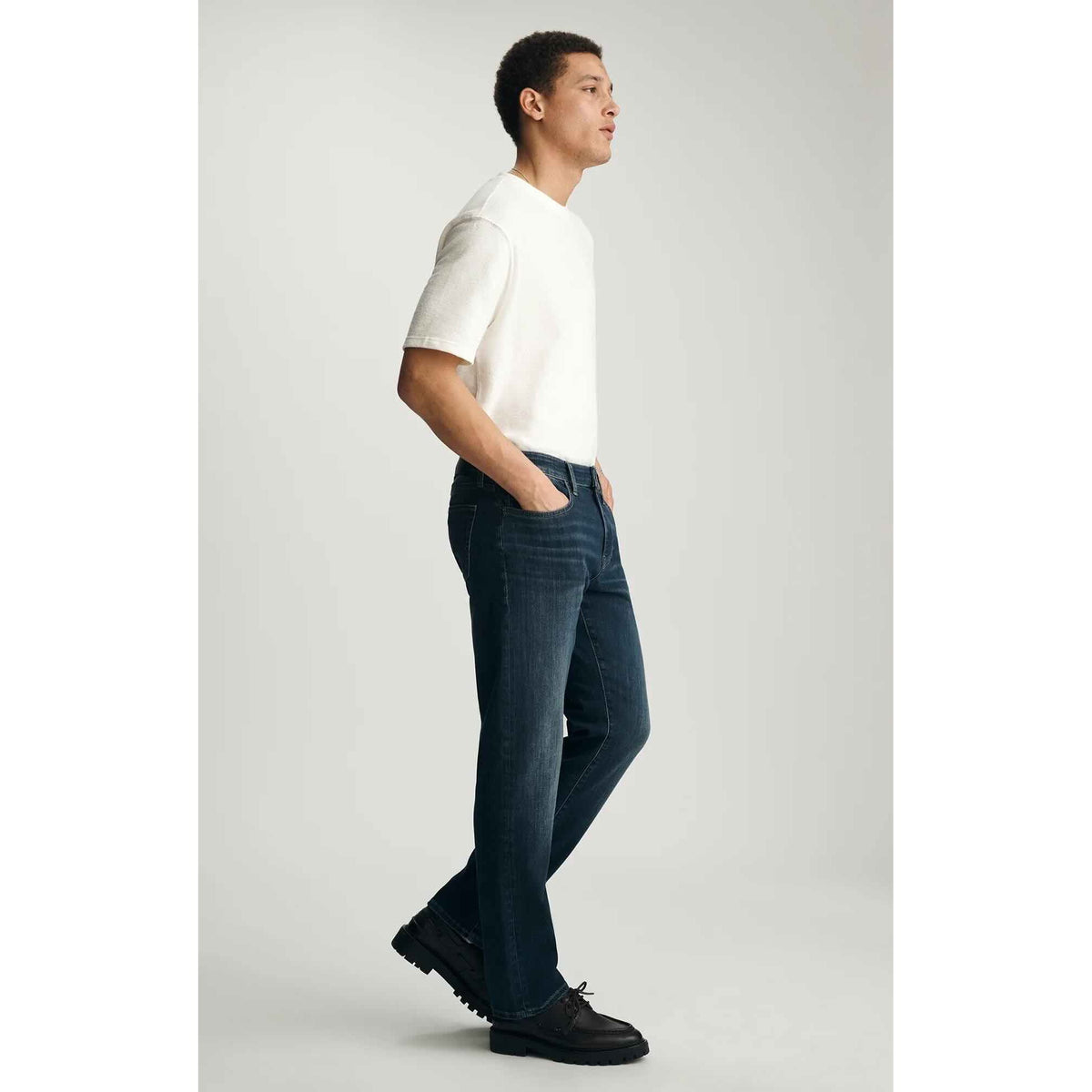 Mavi Zach Dark Brushed Supermove Denim