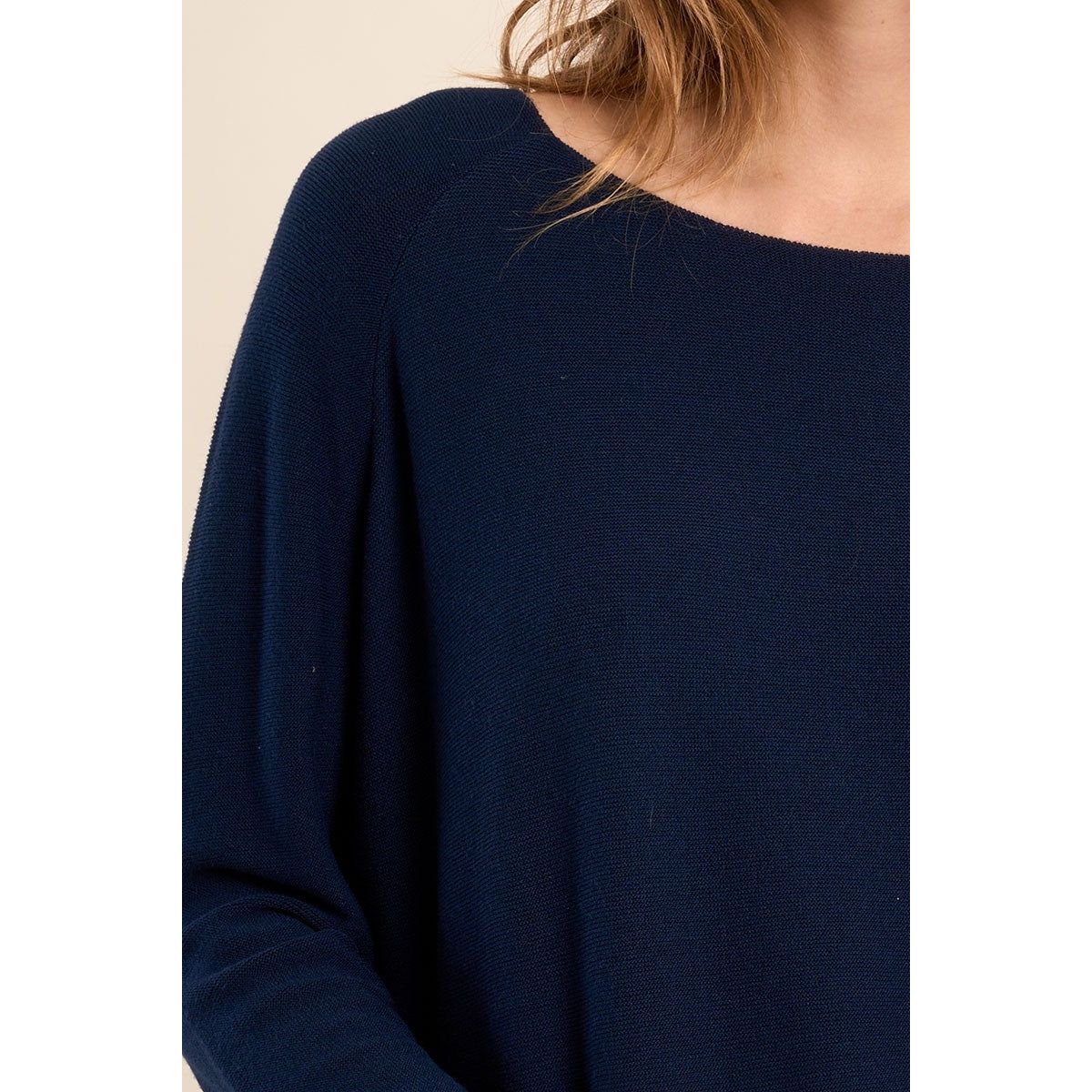 Molly Bracken Boat Neck Long Sleeve Sweater