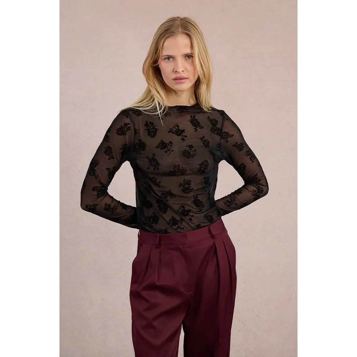 Molly Bracken Floral Sheer