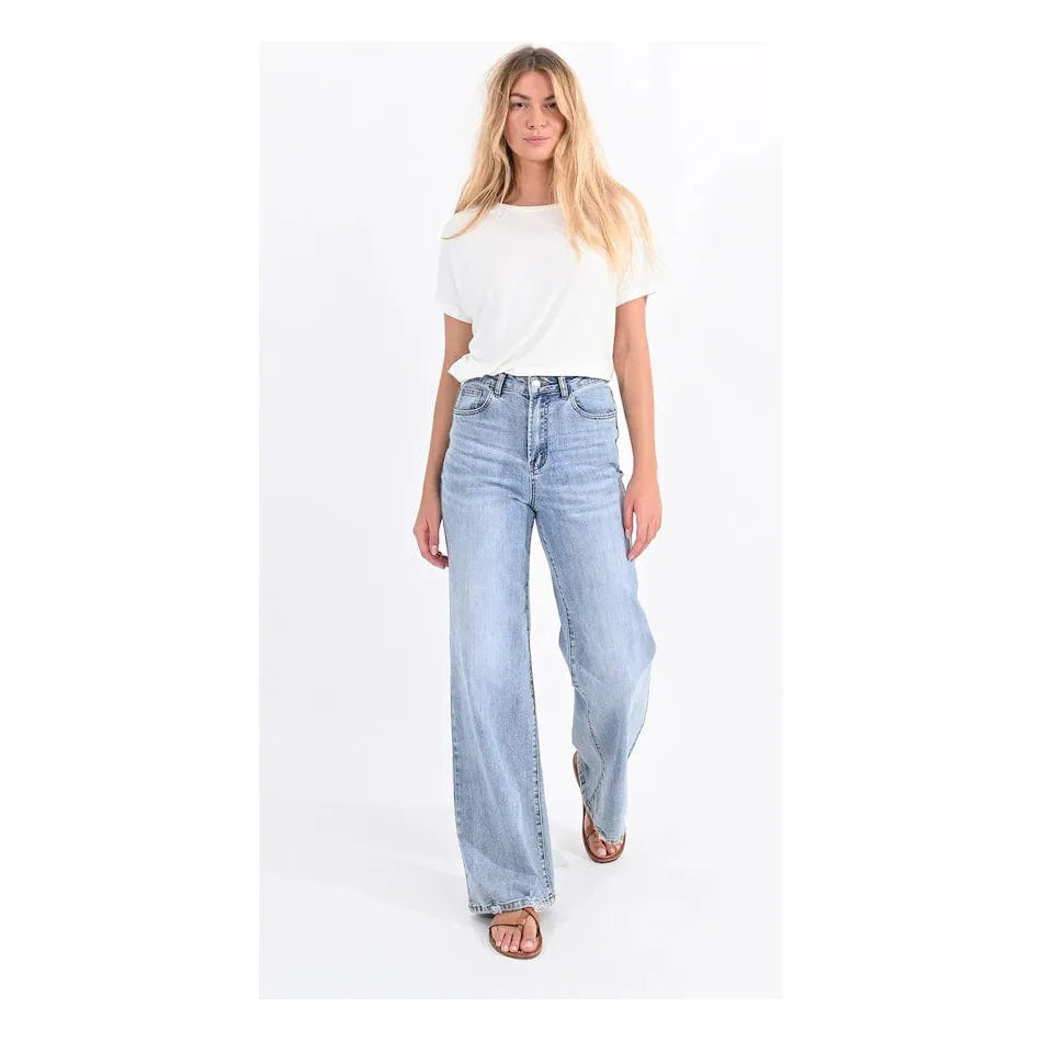Molly Bracken Molly Bracken Jamie Wide Leg Denim Pant