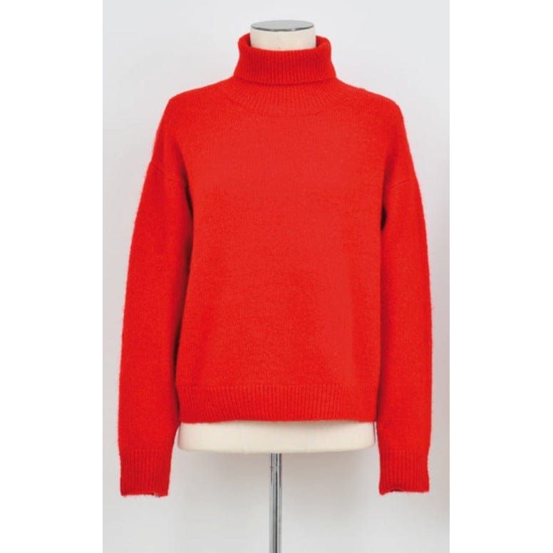 Molly Bracken Red / XS Molly Bracken Turtleneck Sweater