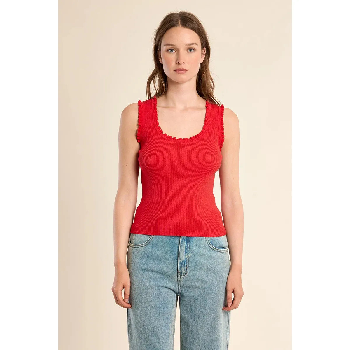 Molly Bracken Ribbed Knit Tank