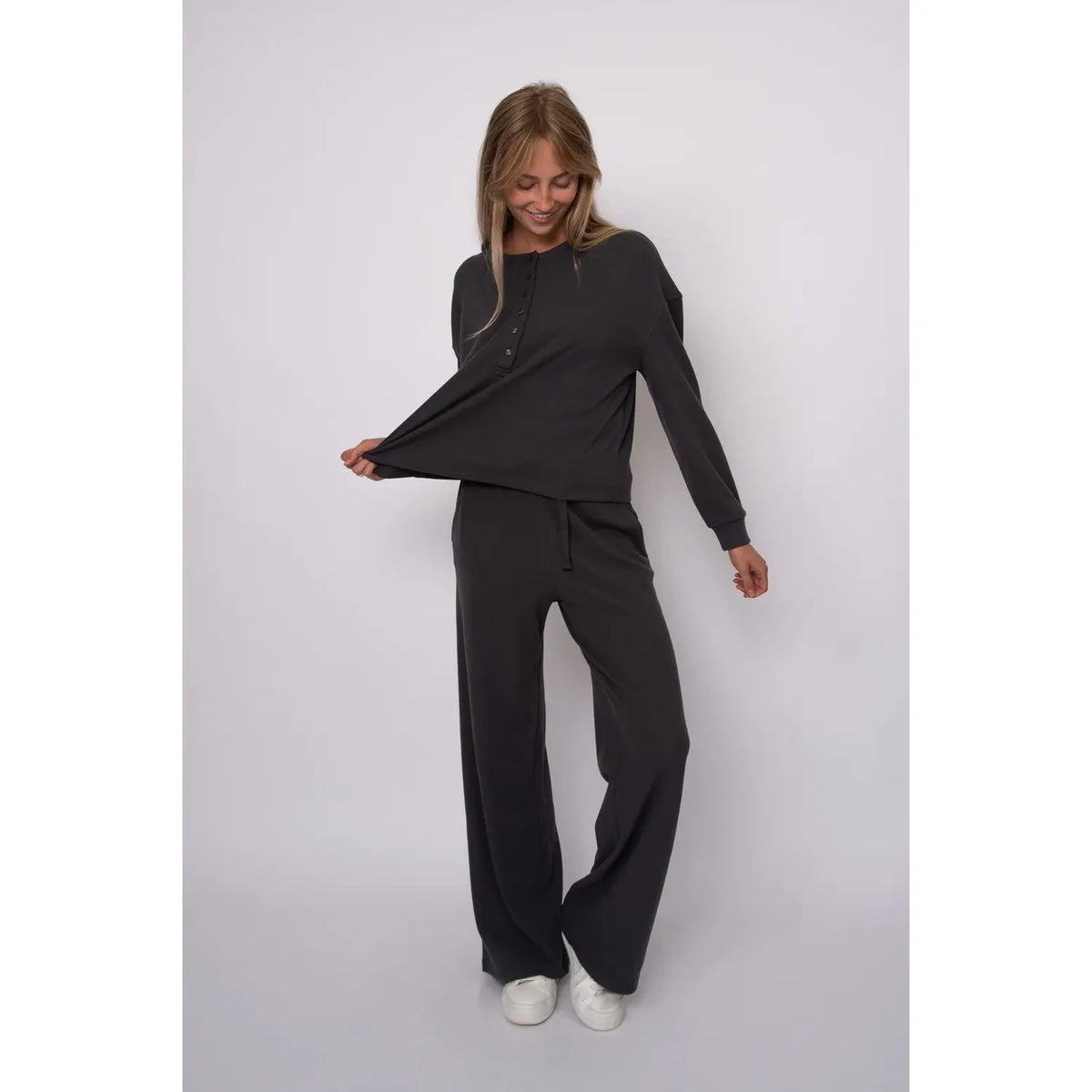 Philo Waffle Drawstring Pant