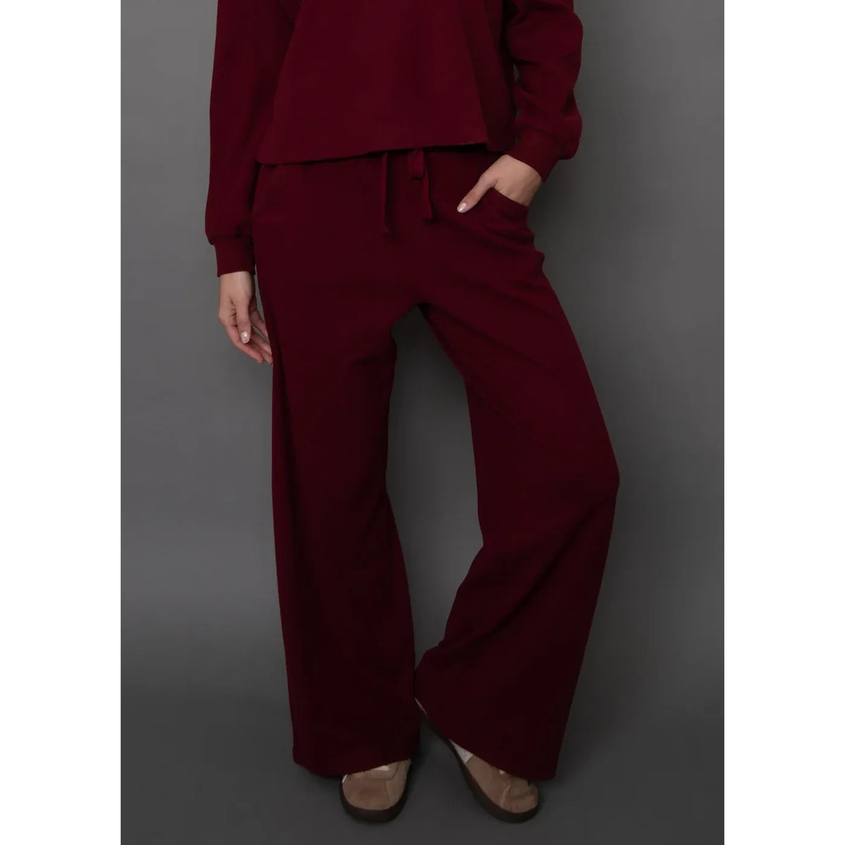 Philo Waffle Drawstring Pant