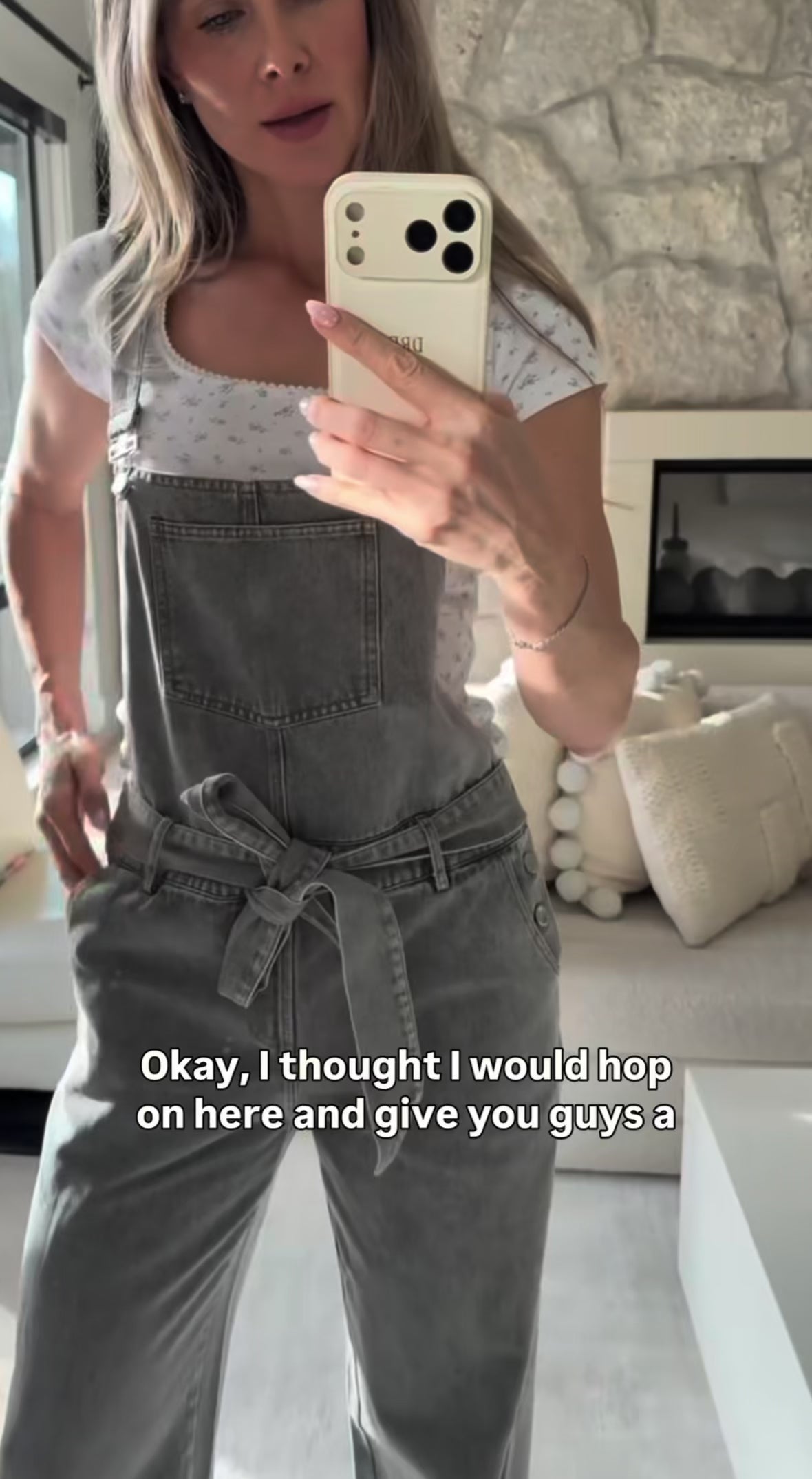Priv Della Denim Overalls