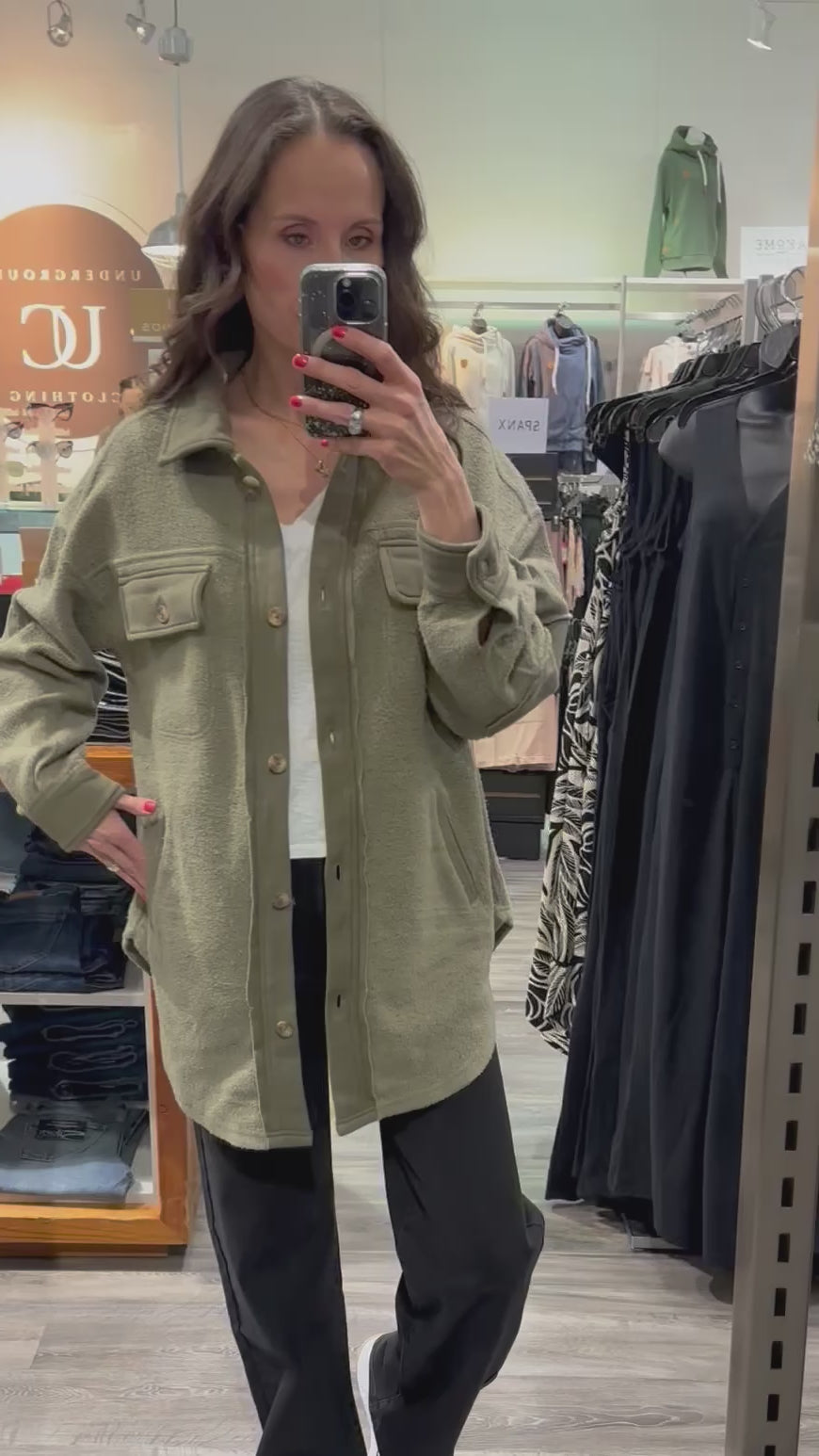 Lexie Fleece Oversize Jacket