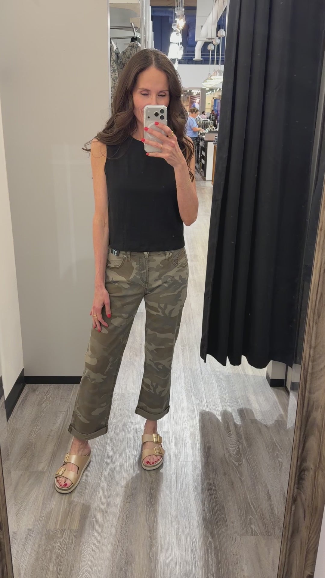 Silver Chelsea Boyfriend in Camo