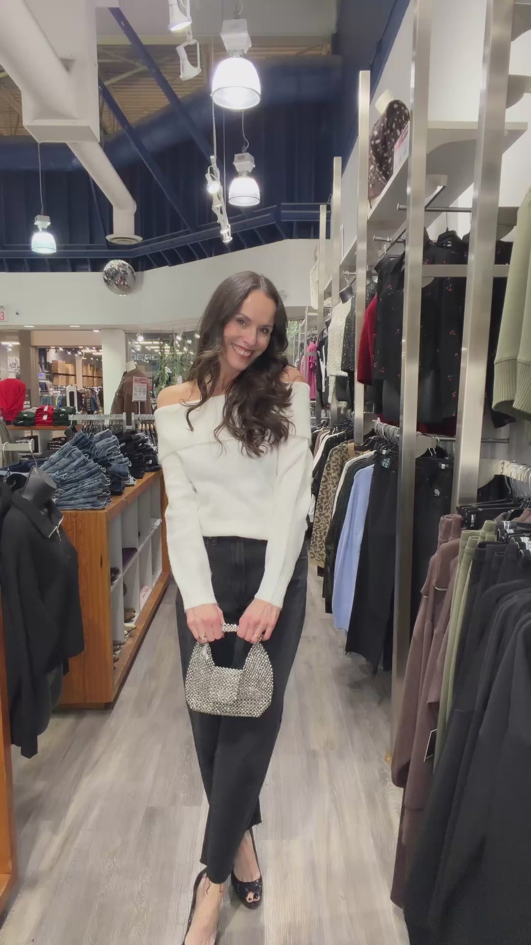 Angelique Raglan Long Sleeve Sweater