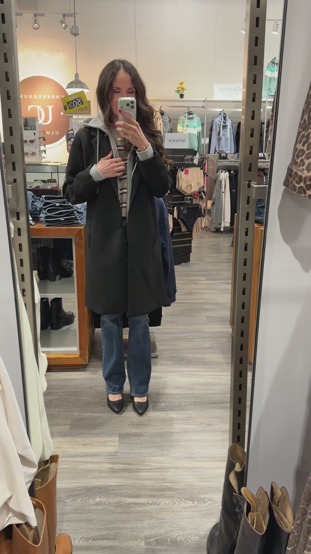 Dex Convertible Hooded Coat