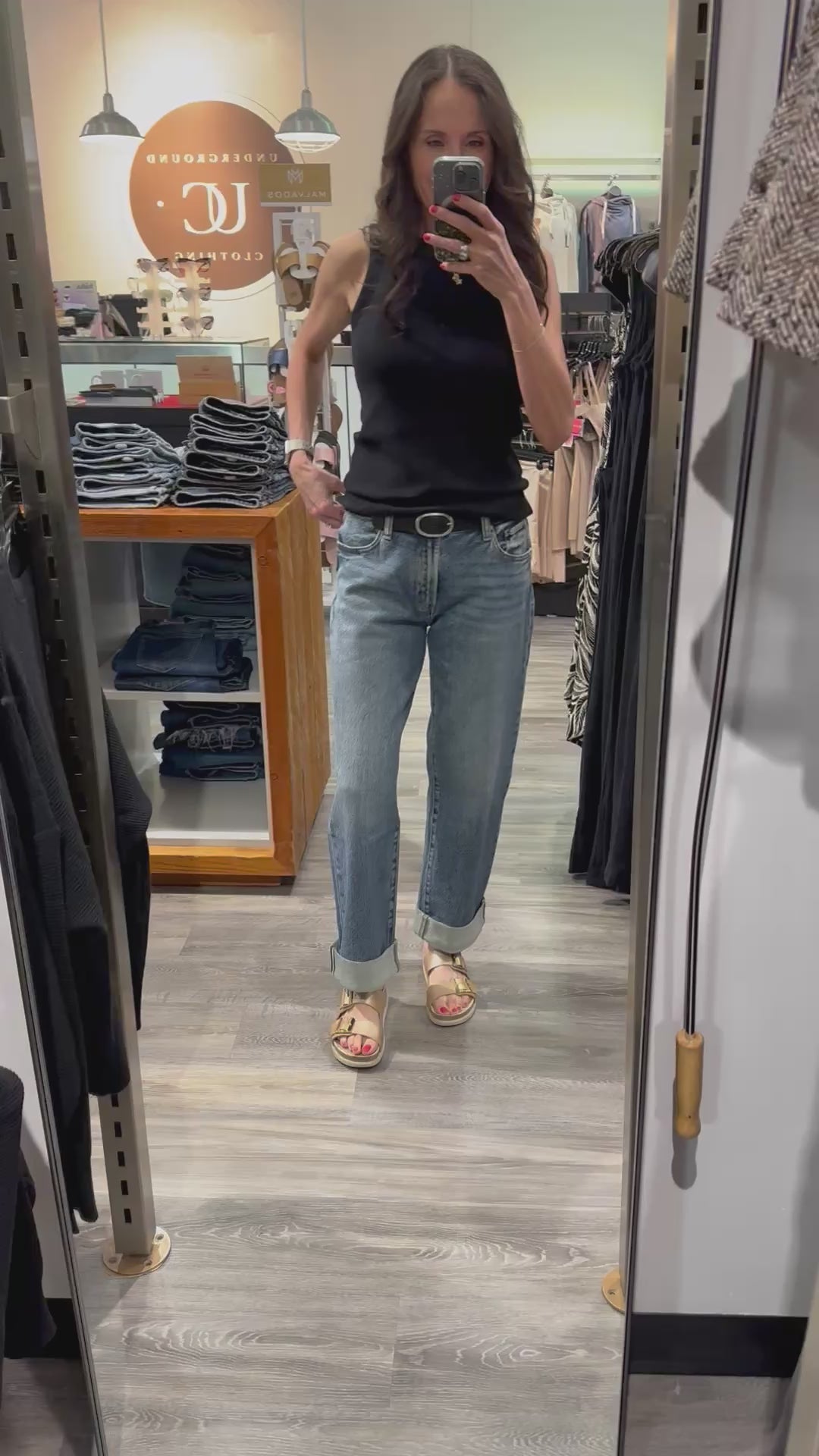 Silver Relaxed Straight Leg in Willow