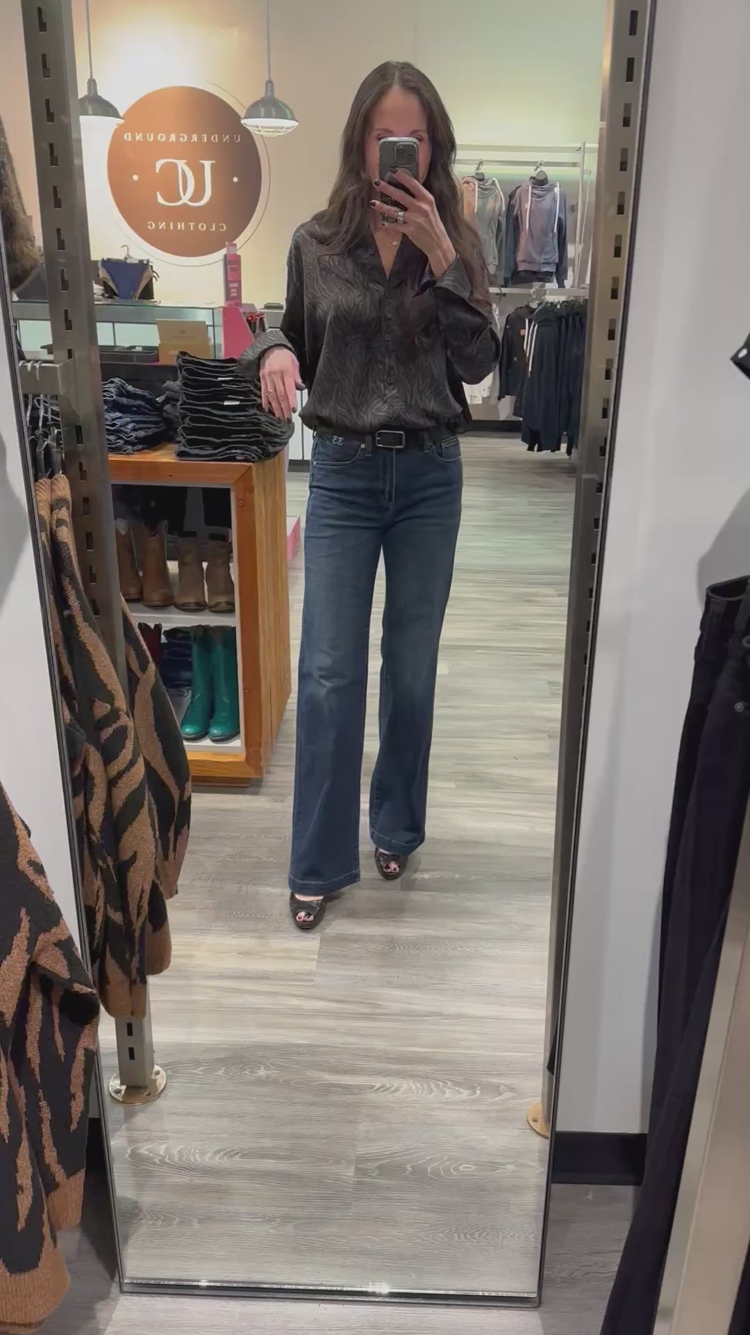 Silver Avery Trouser Indigo