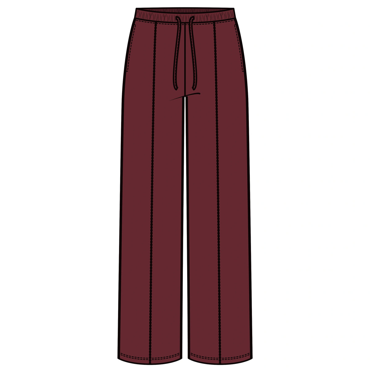Prida Soft Knit Pull-On Drawstring Pant