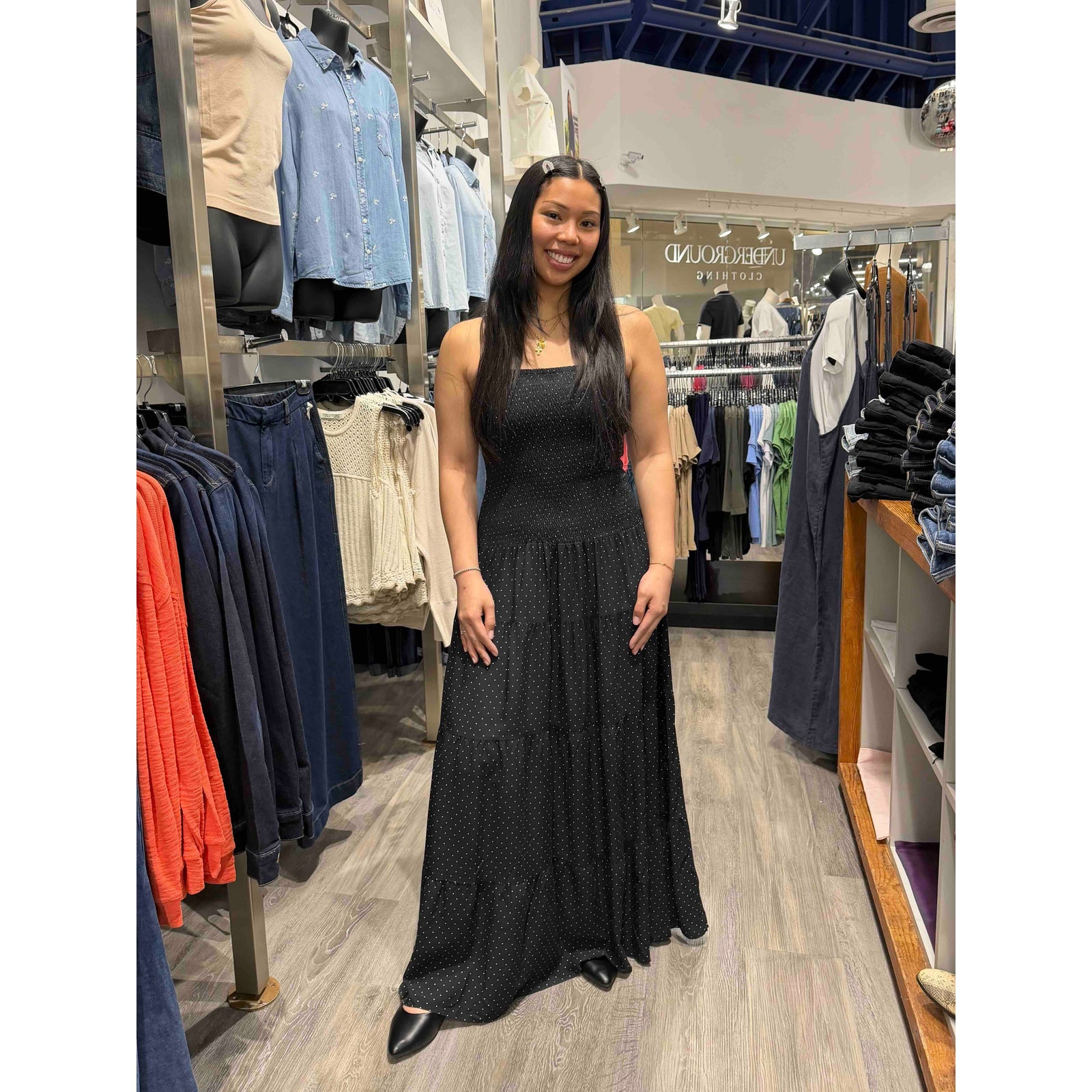 Priv Loralee Polka Dot Dress