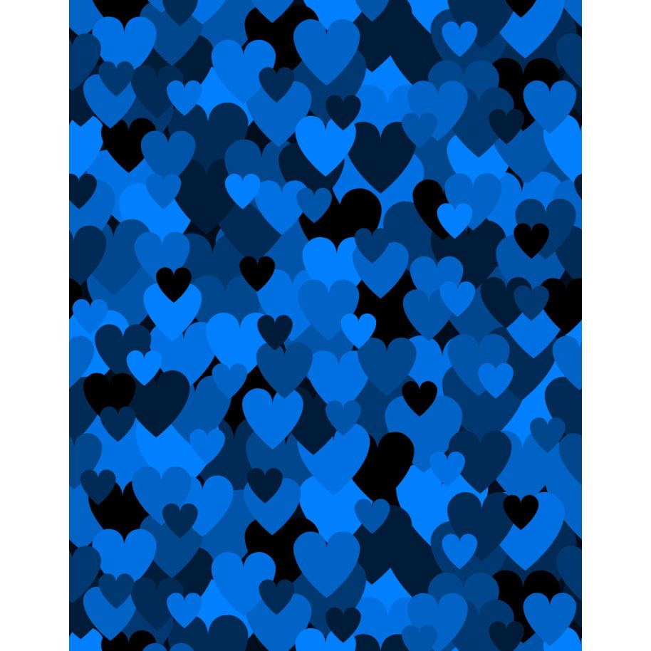 Pullin Fashion 2 Heart Brief features a colorful heart print, offering comfort and freedom of movement for men.