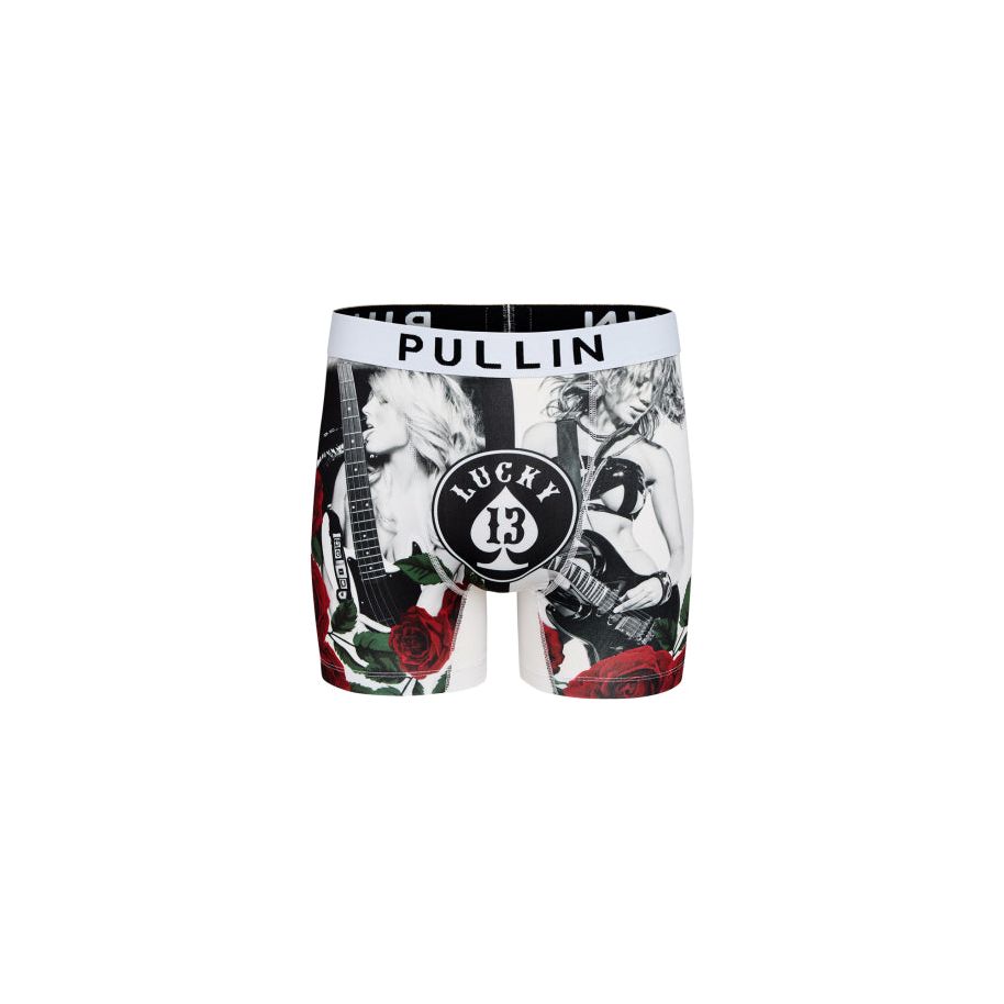 Colorful Pullin Fashion 2 UnLucky Brief with mid-thigh cut, offering comfort and freedom of movement for men.