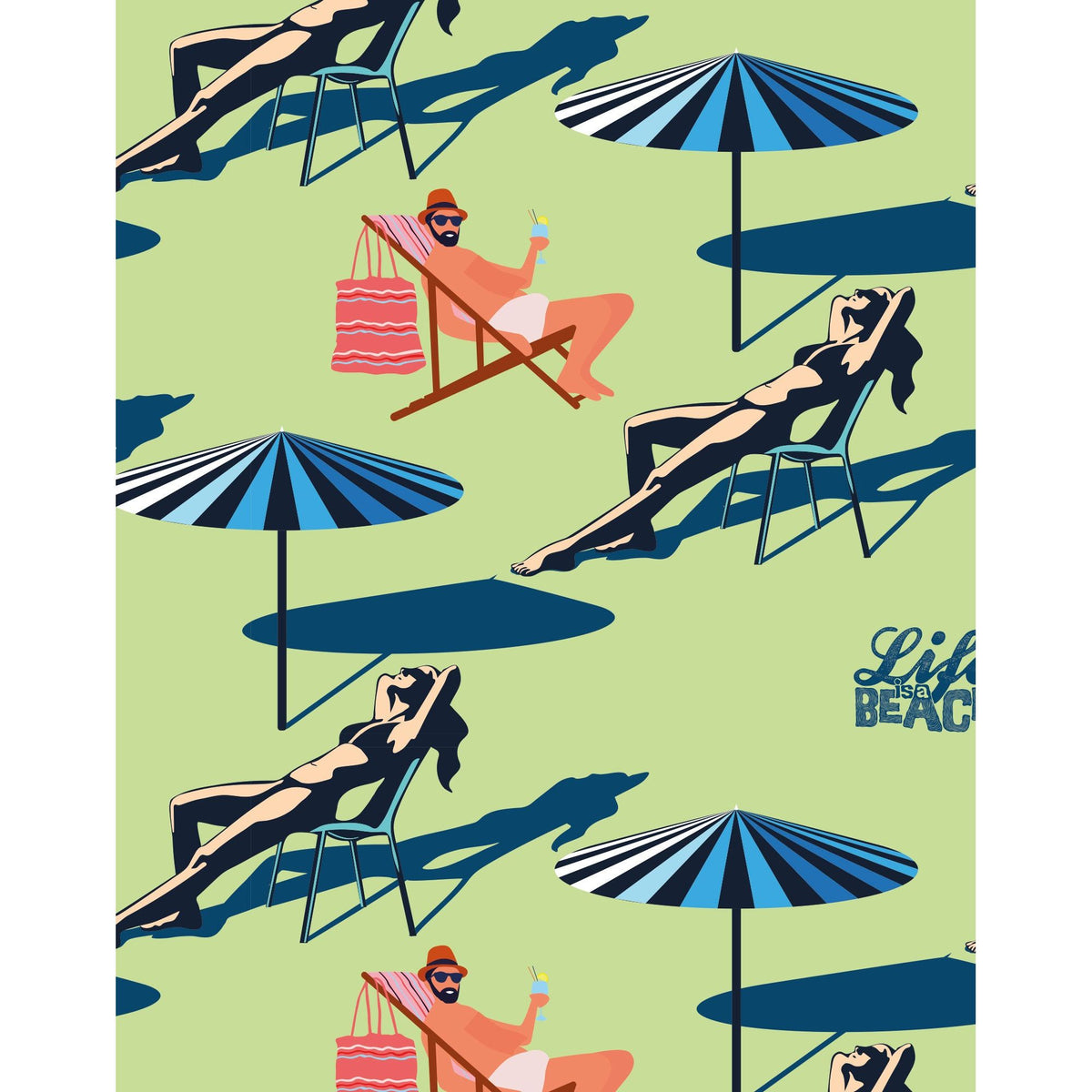 Colorful Pullin Fashion 2 LBeach Briefs provide comfort and style for beach lounging and summer fun.