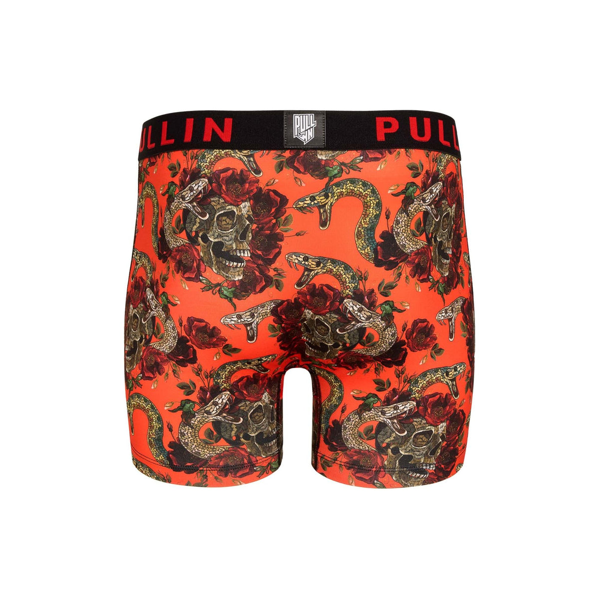 Colorful Pullin Fashion 2 Snaky Briefs featuring a mid-thigh cut, providing comfort and freedom of movement.