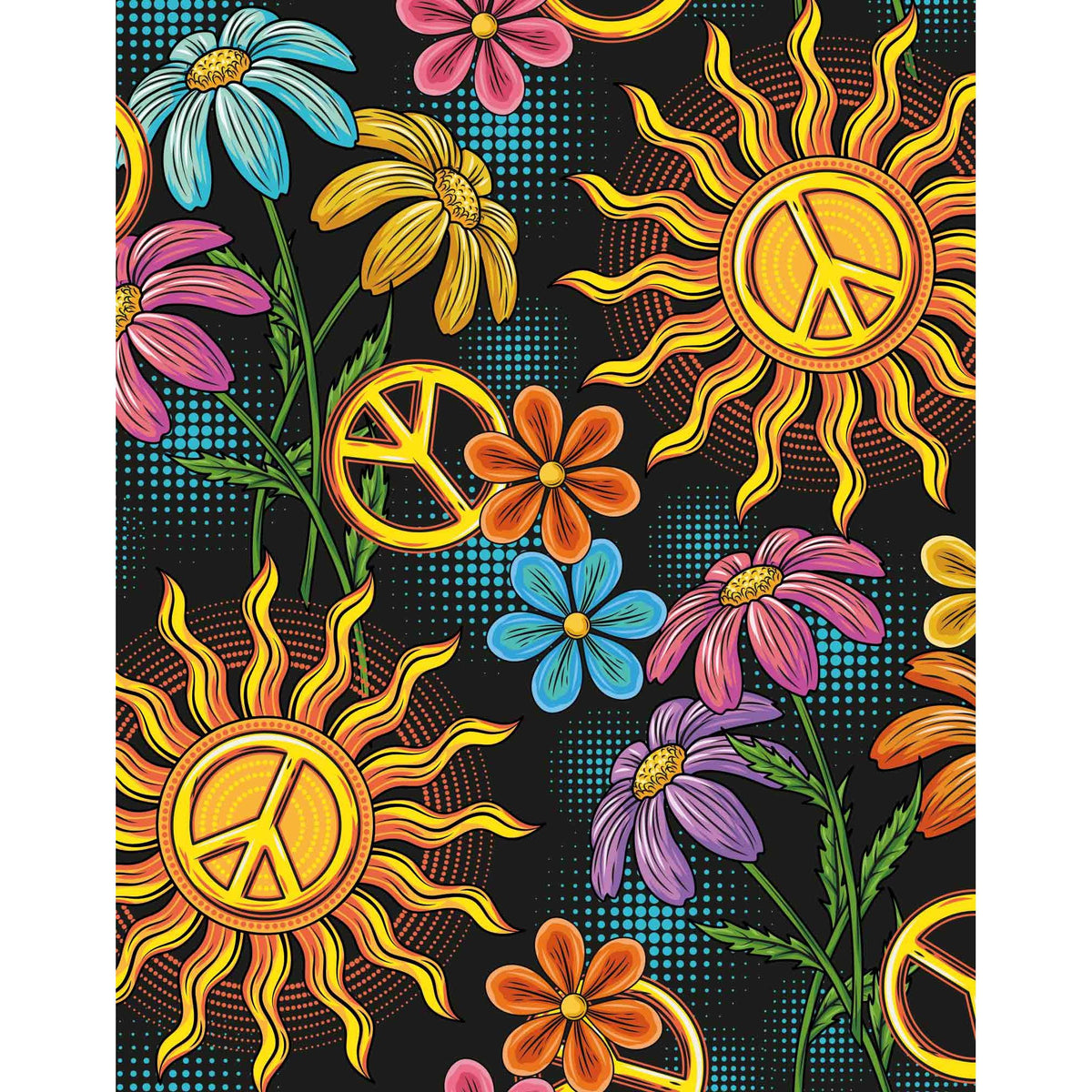 Colorful floral design of Pullin Master Sunor Boxer Brief, featuring LYCRA® for comfort and a perfect fit.