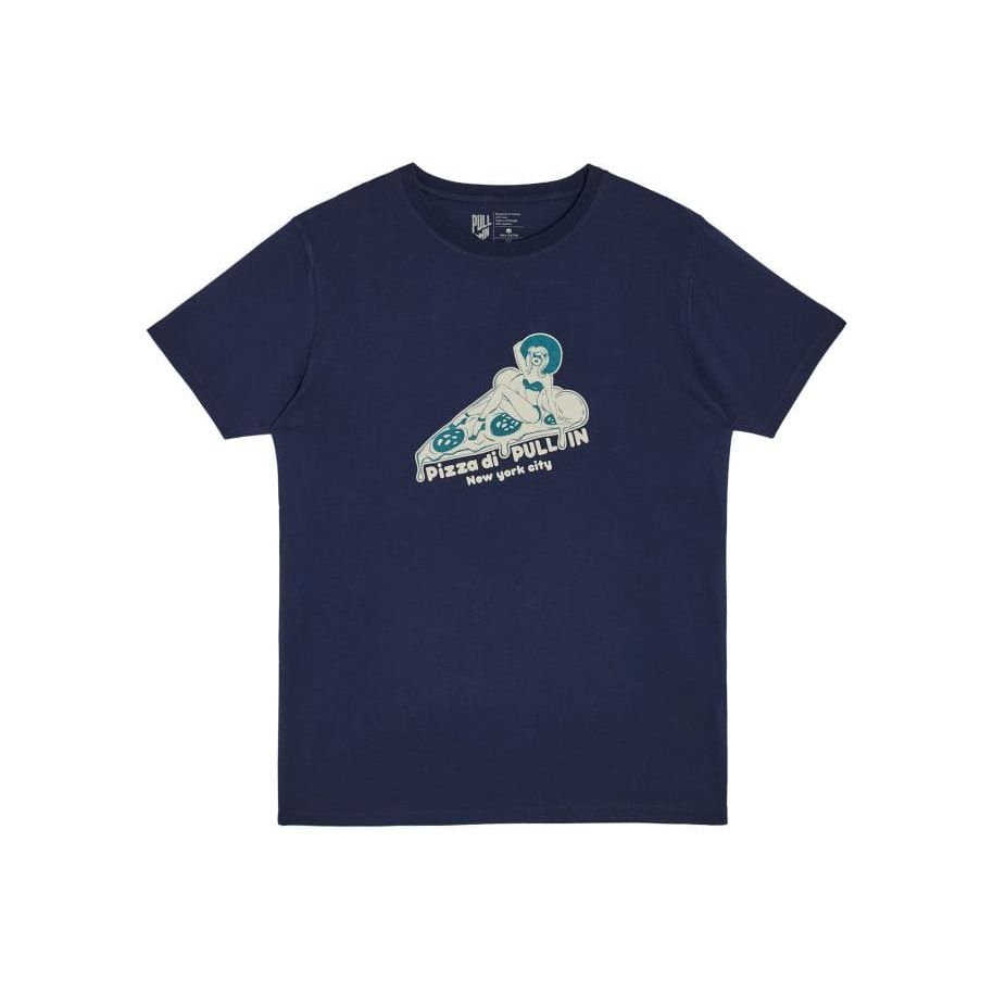 Pullin Navy / S Pullin Pizza Tee