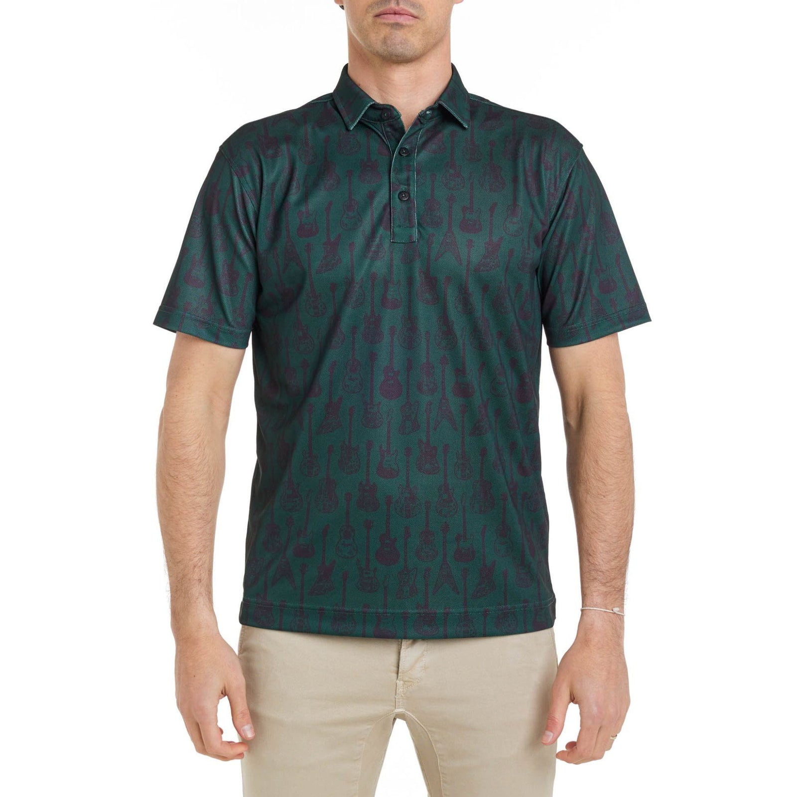 Pullin Green / M Pullin Rock4Life Polo